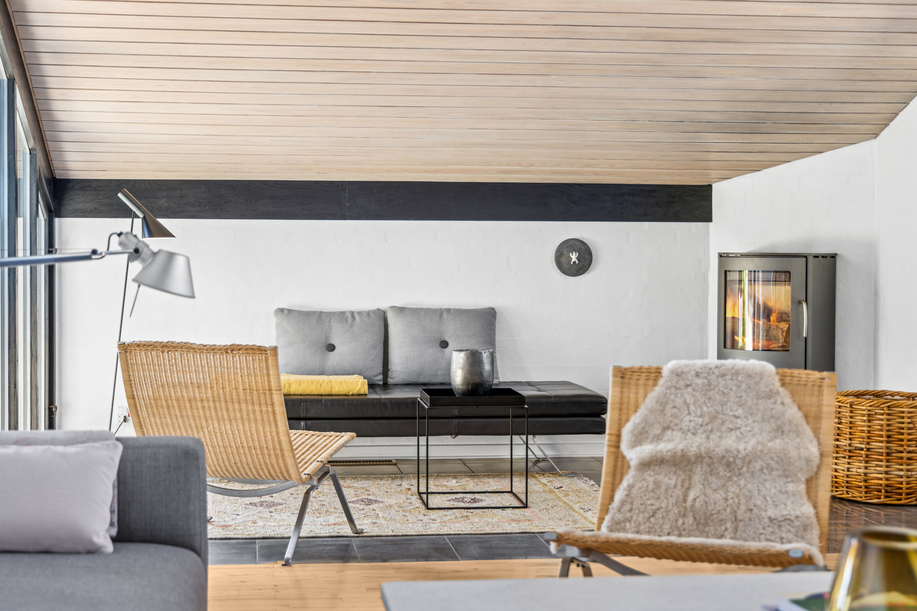 Fremhævet stue billede i fuldskærmstilstand. Billede af Rødslet 8, 9430 Vadum