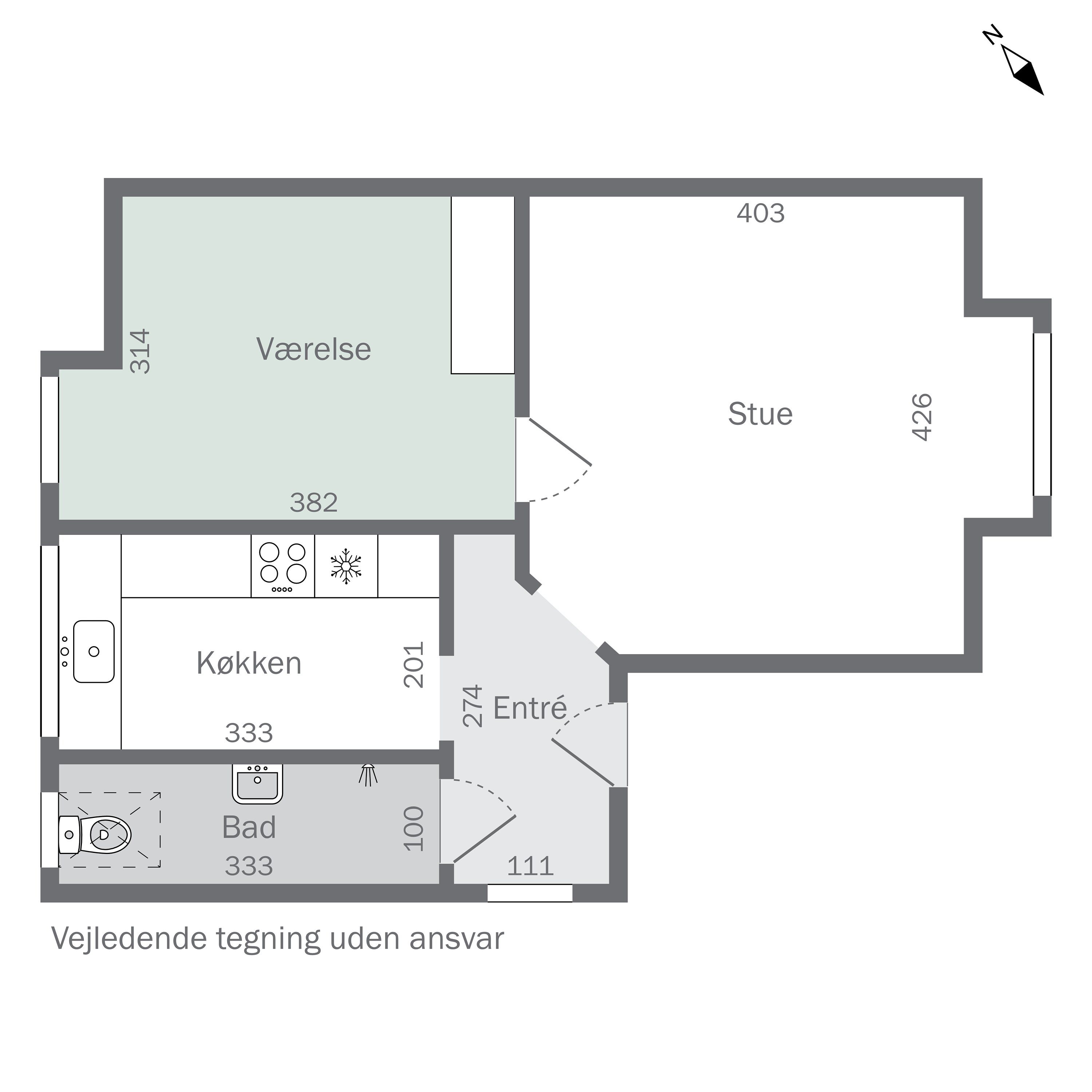 Plantegninger billede af Skjoldborgsvej 1, 2., Næsby, 5270 Odense N
