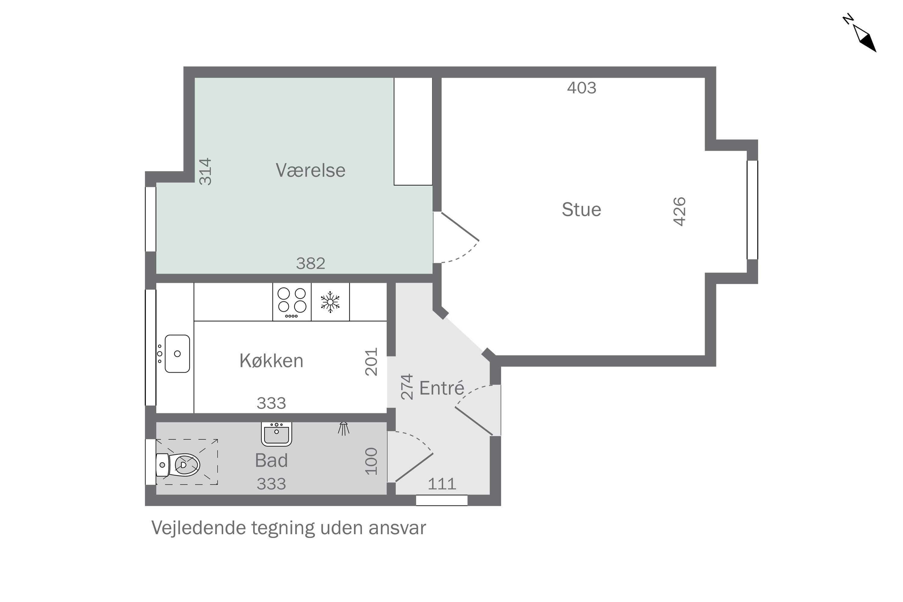 Plantegninger billede af Skjoldborgsvej 1, 2., Næsby, 5270 Odense N