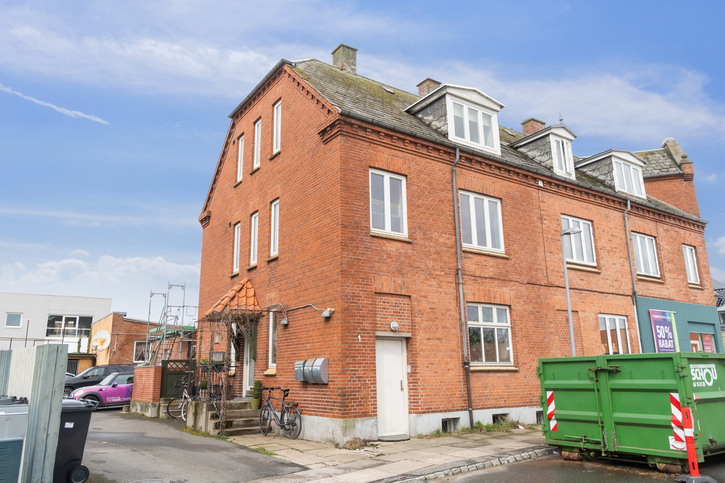 Fremhævet udendørs billede i fuldskærmstilstand. Billede af Skjoldborgsvej 1, 2., Næsby, 5270 Odense N