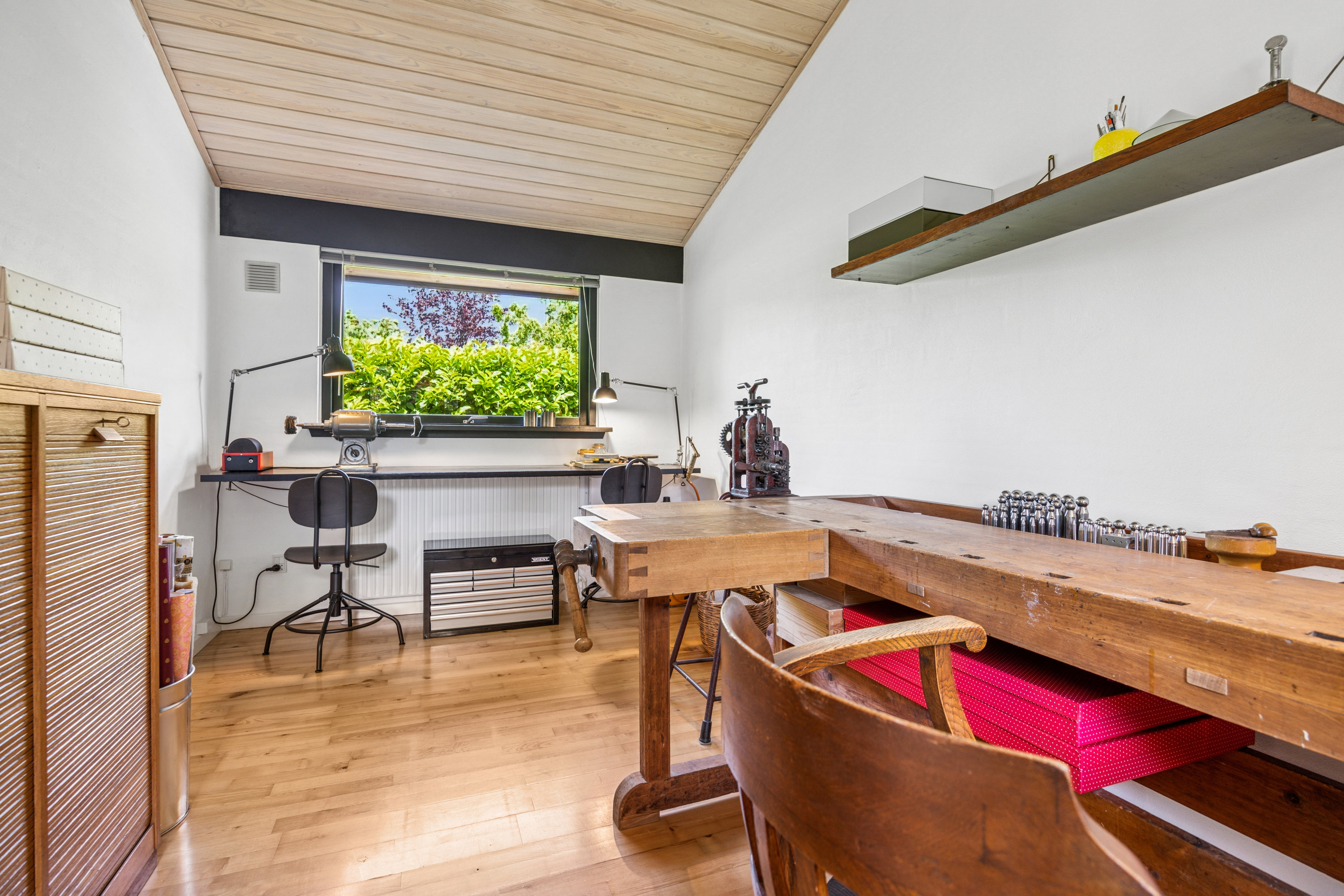 Fremhævet stue billede i fuldskærmstilstand. Billede af Rødslet 8, 9430 Vadum