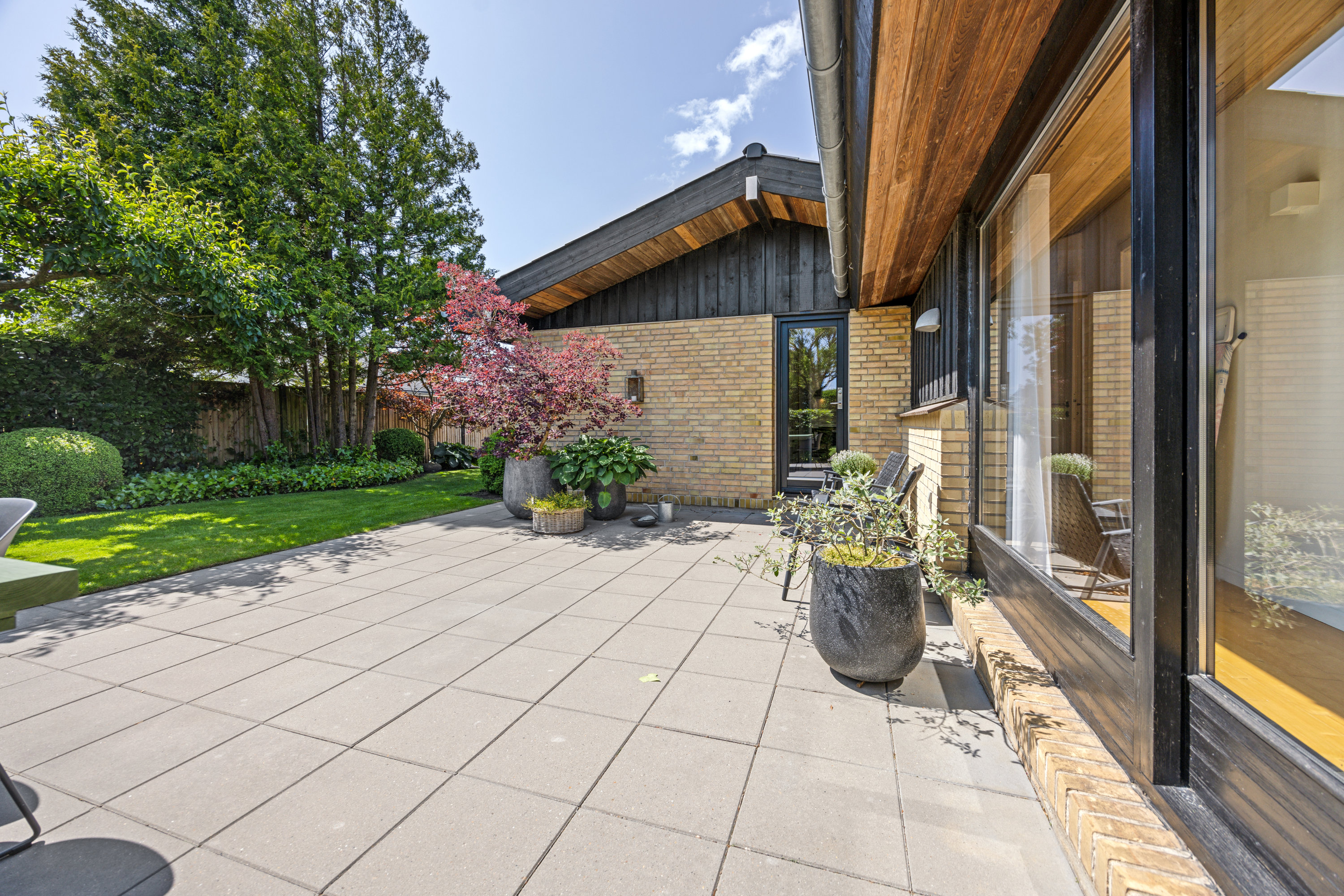 Fremhævet terrasse billede i fuldskærmstilstand. Billede af Rødslet 8, 9430 Vadum