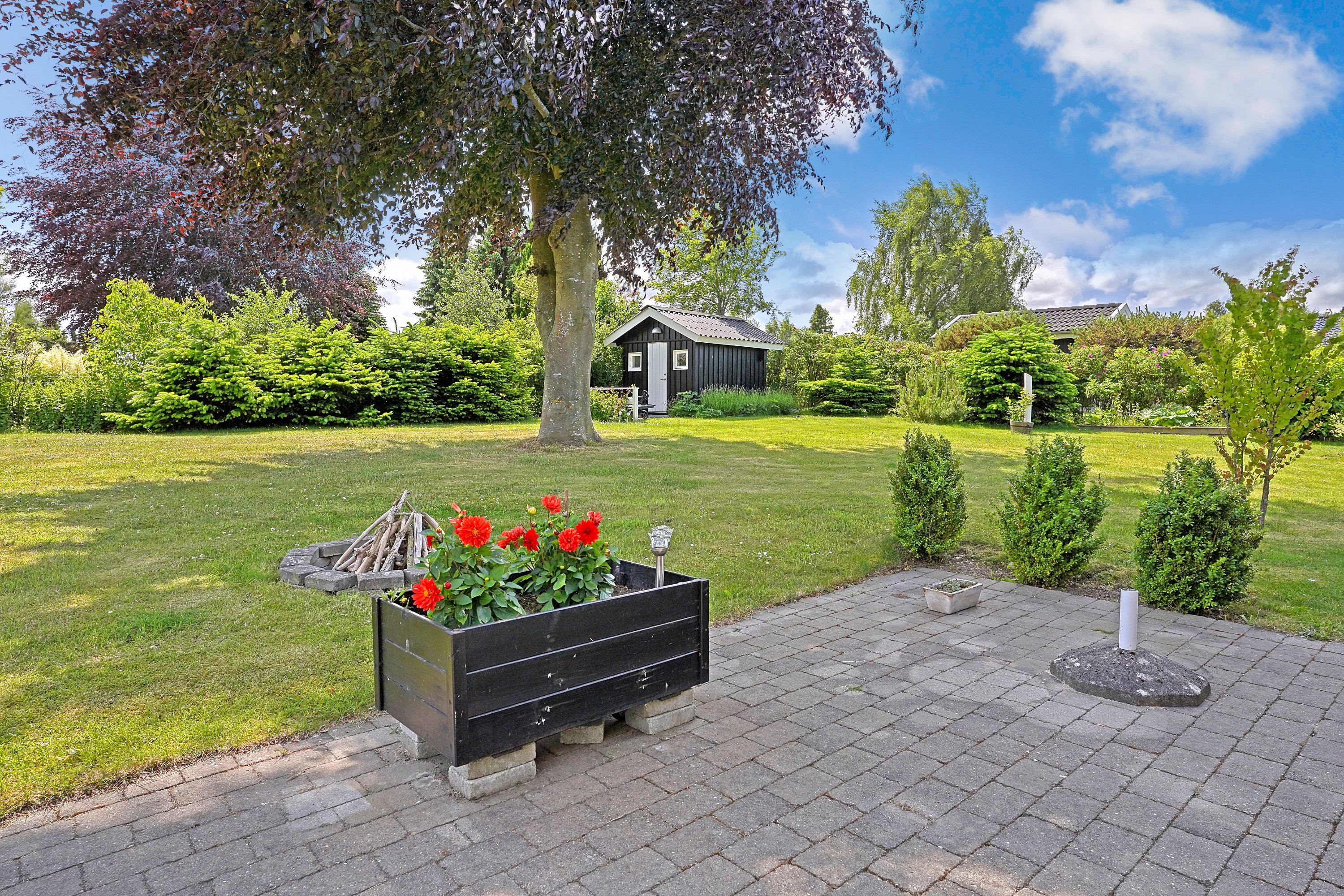 Fremhævet terrasse billede i fuldskærmstilstand. Billede af Fasanvej 46, 3120 Dronningmølle