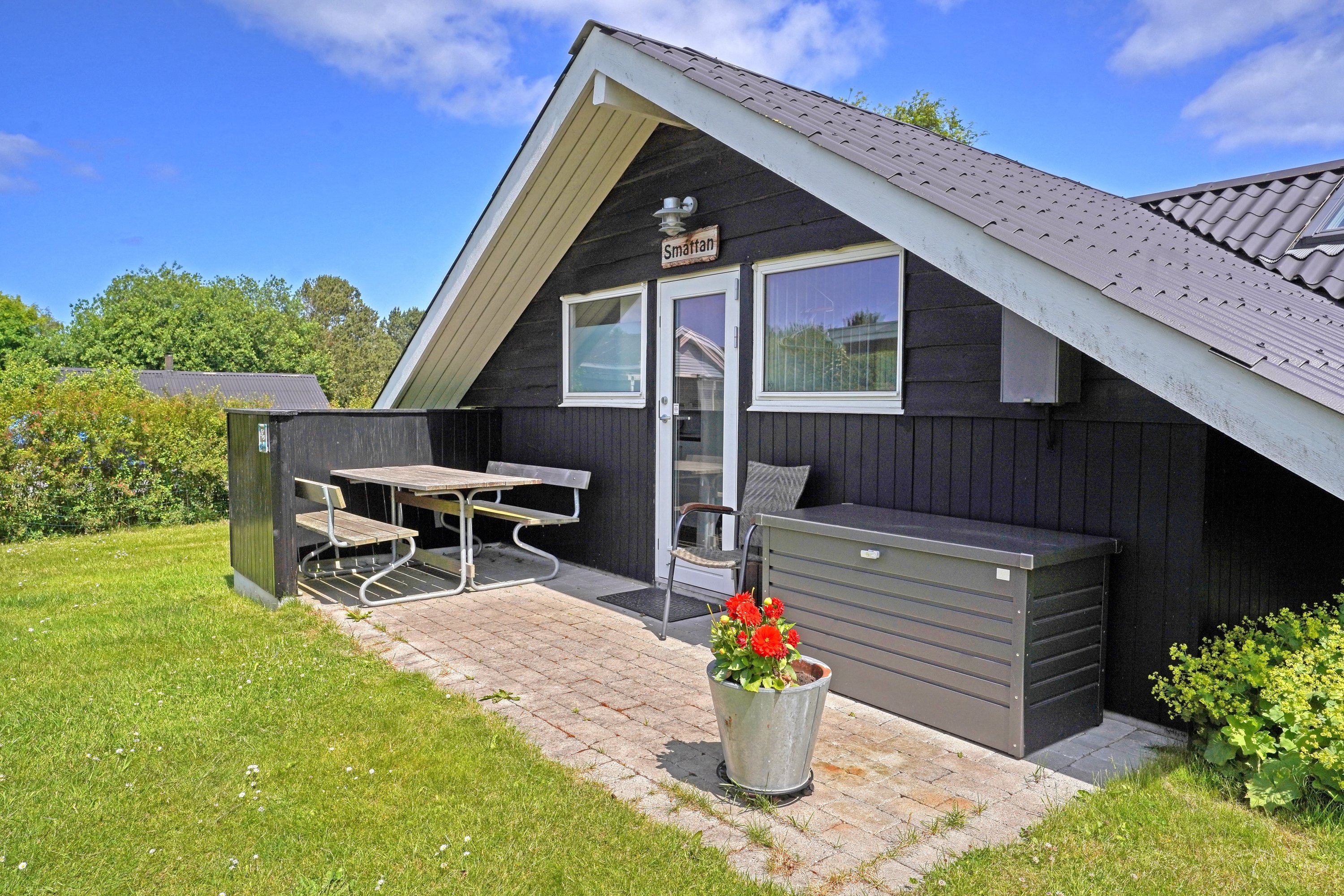 Fremhævet terrasse billede i fuldskærmstilstand. Billede af Fasanvej 46, 3120 Dronningmølle