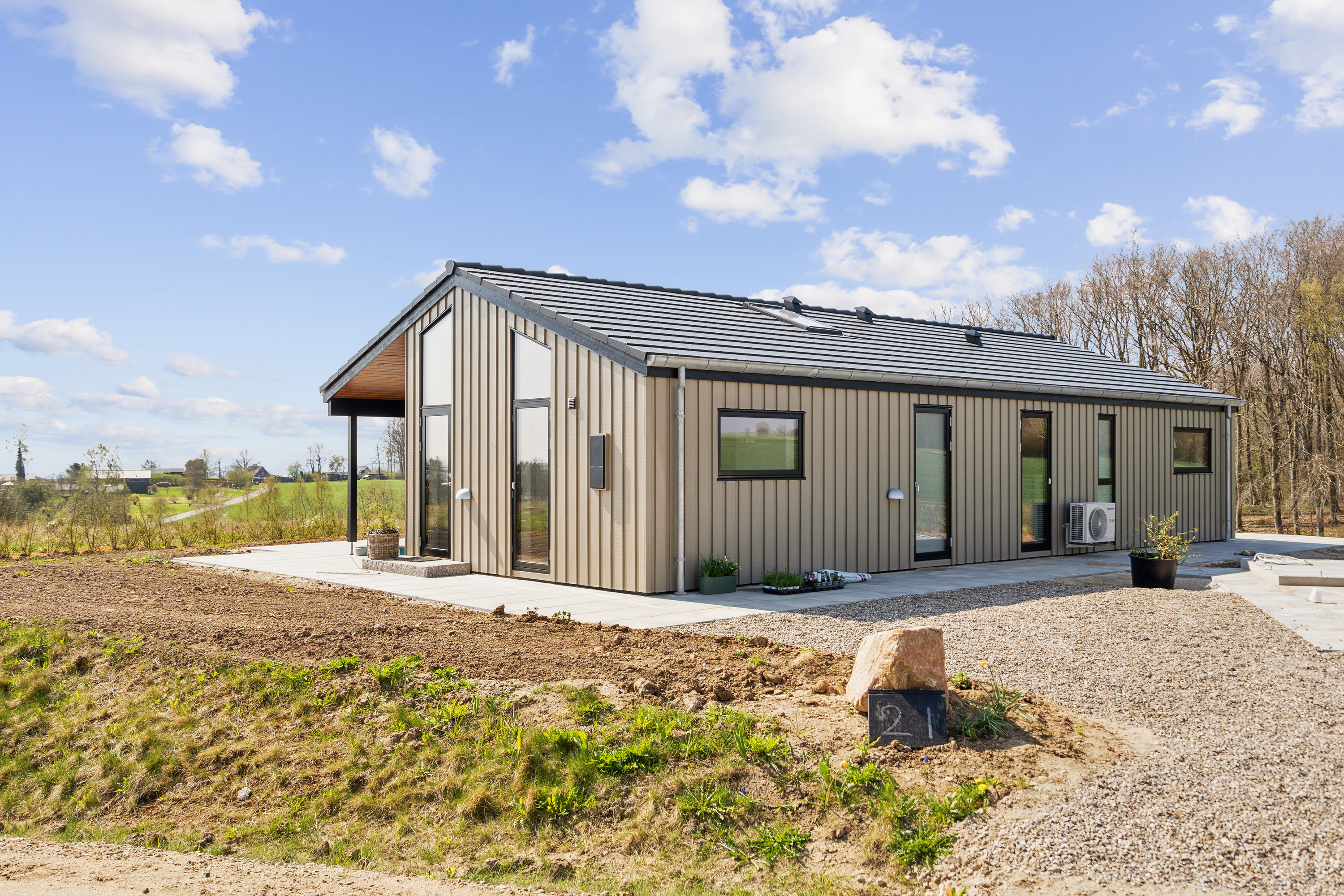 Fremhævet  billede i fuldskærmstilstand. Billede af Skovhøjen 25, Hejsager Strandblik - Grund 9, 6100 Haderslev