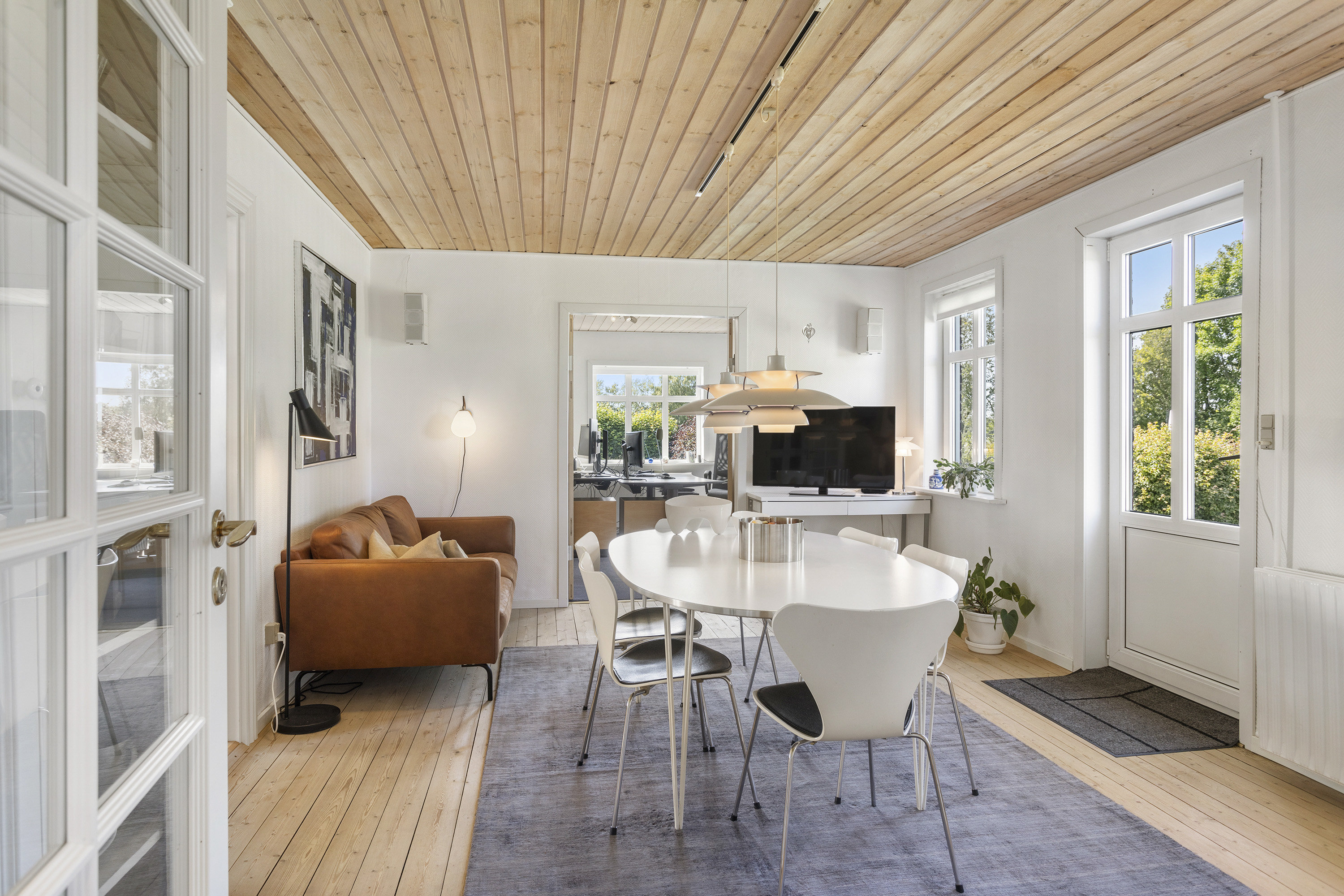 Fremhævet spisestue billede i fuldskærmstilstand. Billede af Nørtvedvej 8, 9970 Strandby
