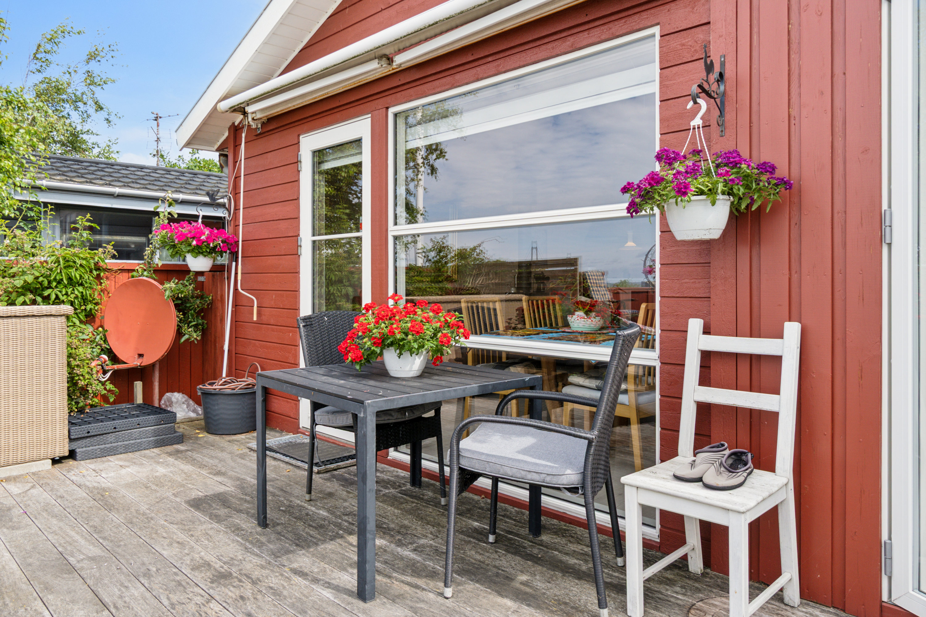 Fremhævet terrasse billede i fuldskærmstilstand. Billede af Granskoven 50, 4220 Korsør