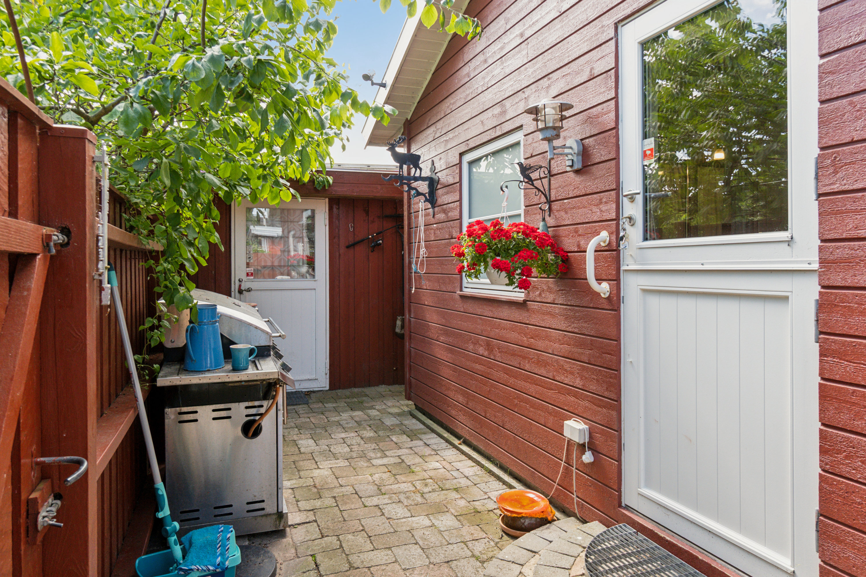 Fremhævet terrasse billede i fuldskærmstilstand. Billede af Granskoven 50, 4220 Korsør