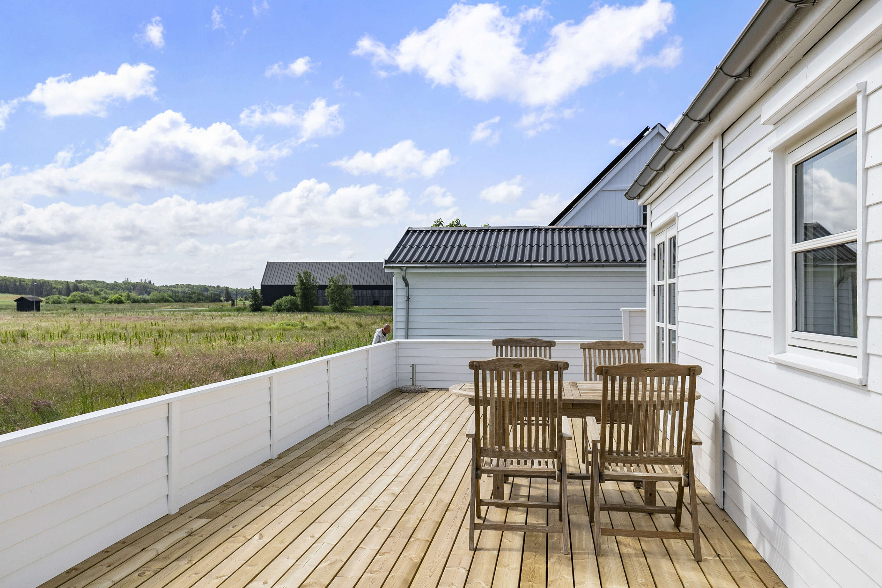 Fremhævet terrasse billede i fuldskærmstilstand. Billede af Golfparken 9, Gatten, 9640 Farsø