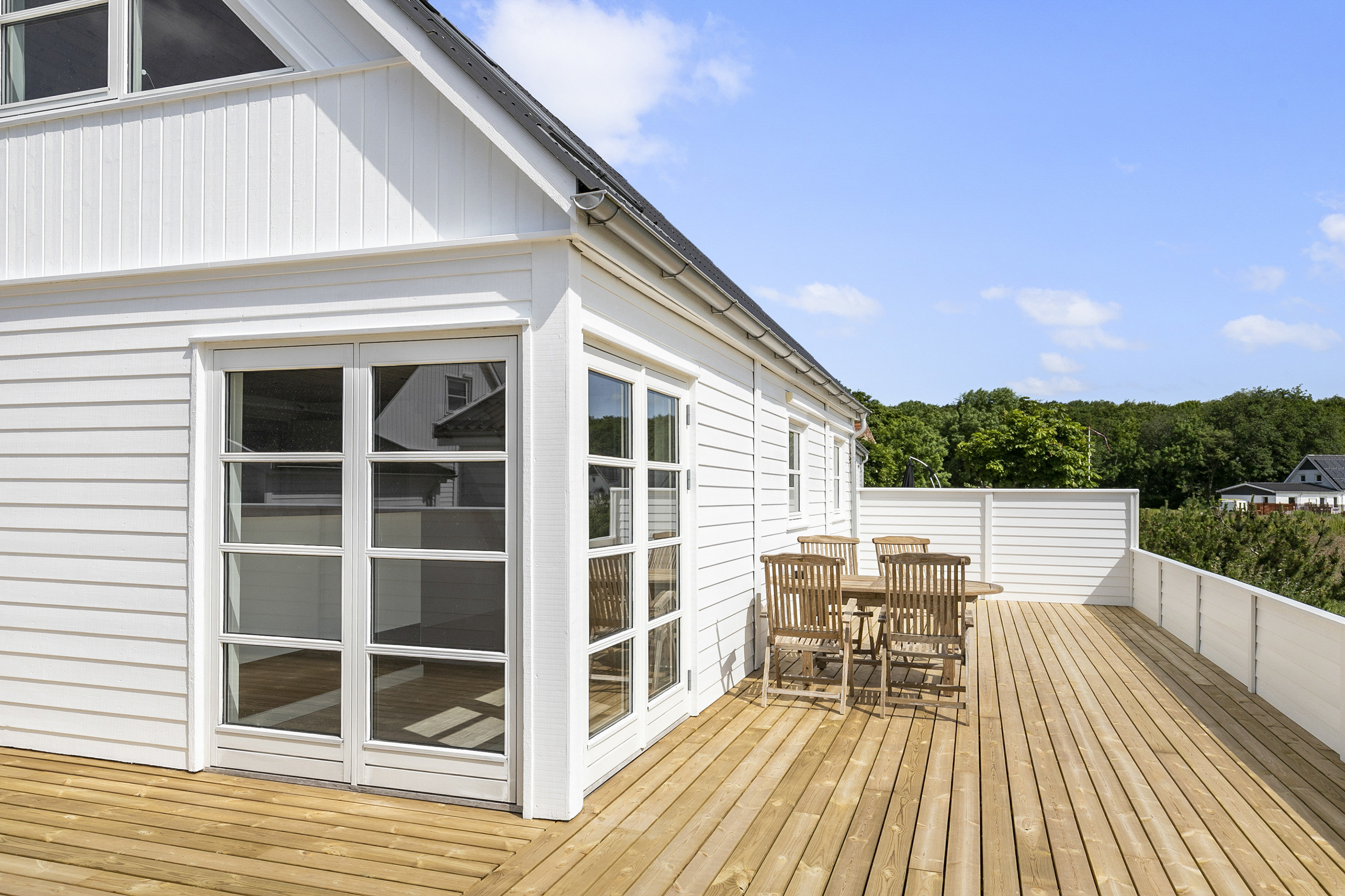 Fremhævet terrasse billede i fuldskærmstilstand. Billede af Golfparken 9, Gatten, 9640 Farsø