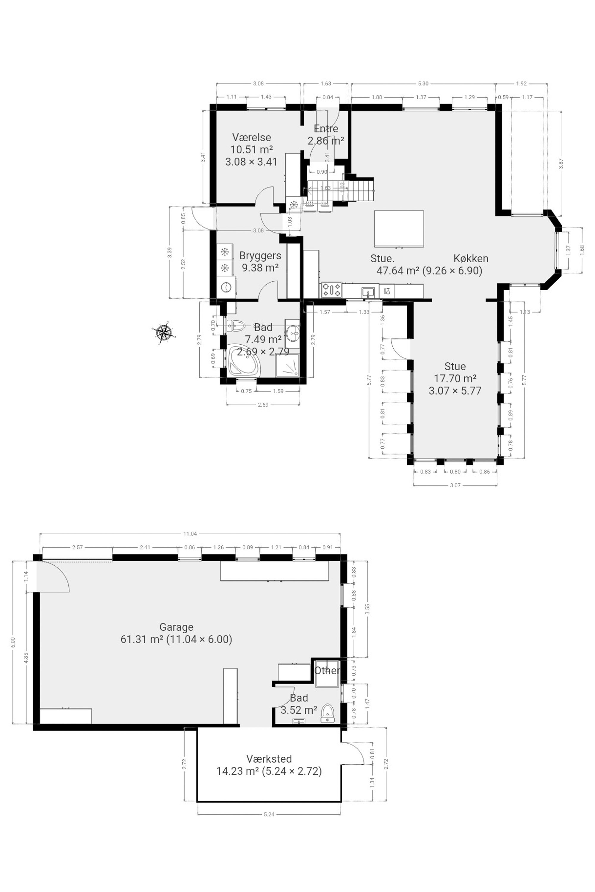 Plantegninger billede af Assensvej 491, Faldsled, 5642 Millinge