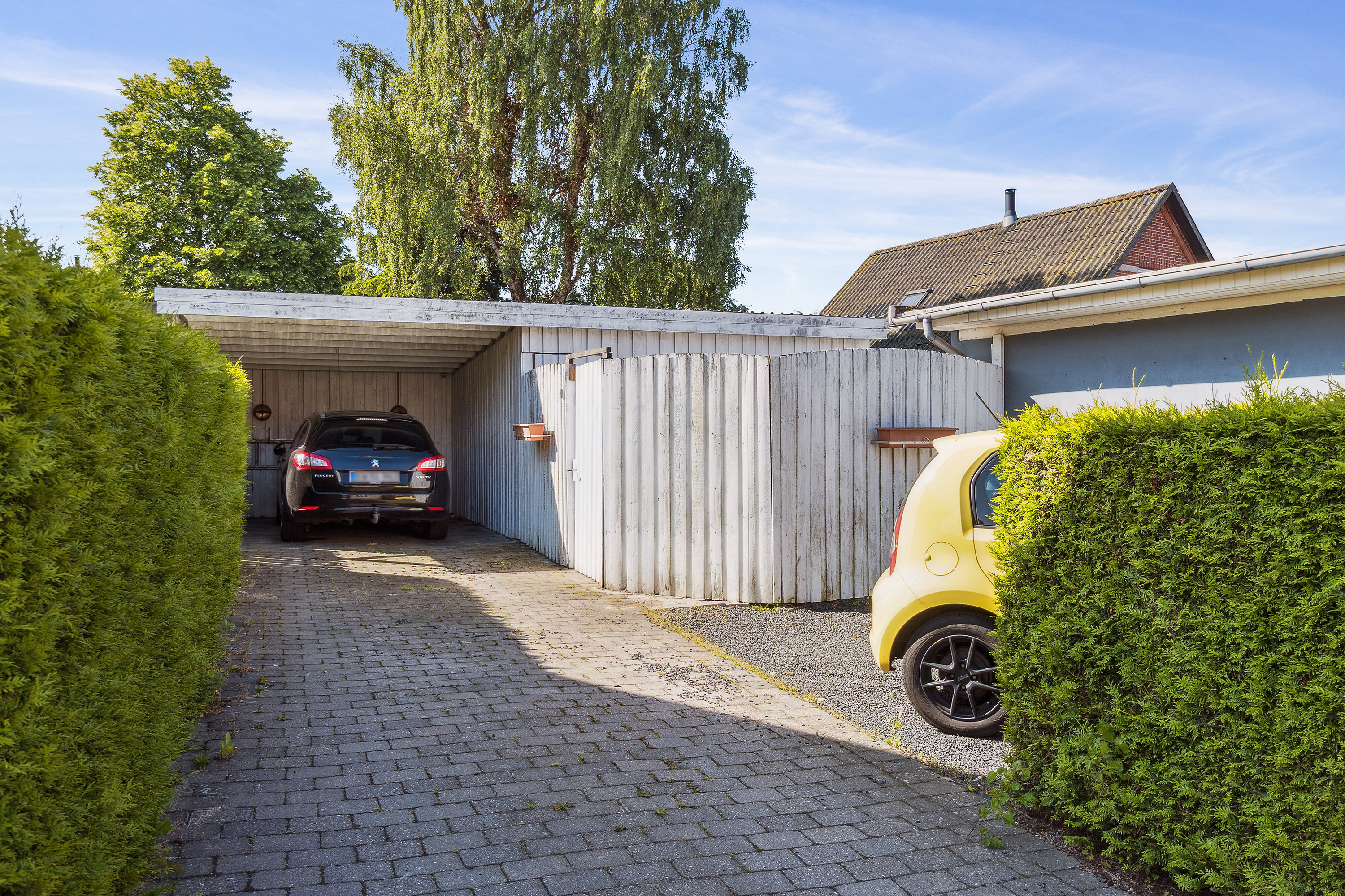 Fremhævet set fra vejen billede i fuldskærmstilstand. Billede af Grønvej 20, 4700 Næstved