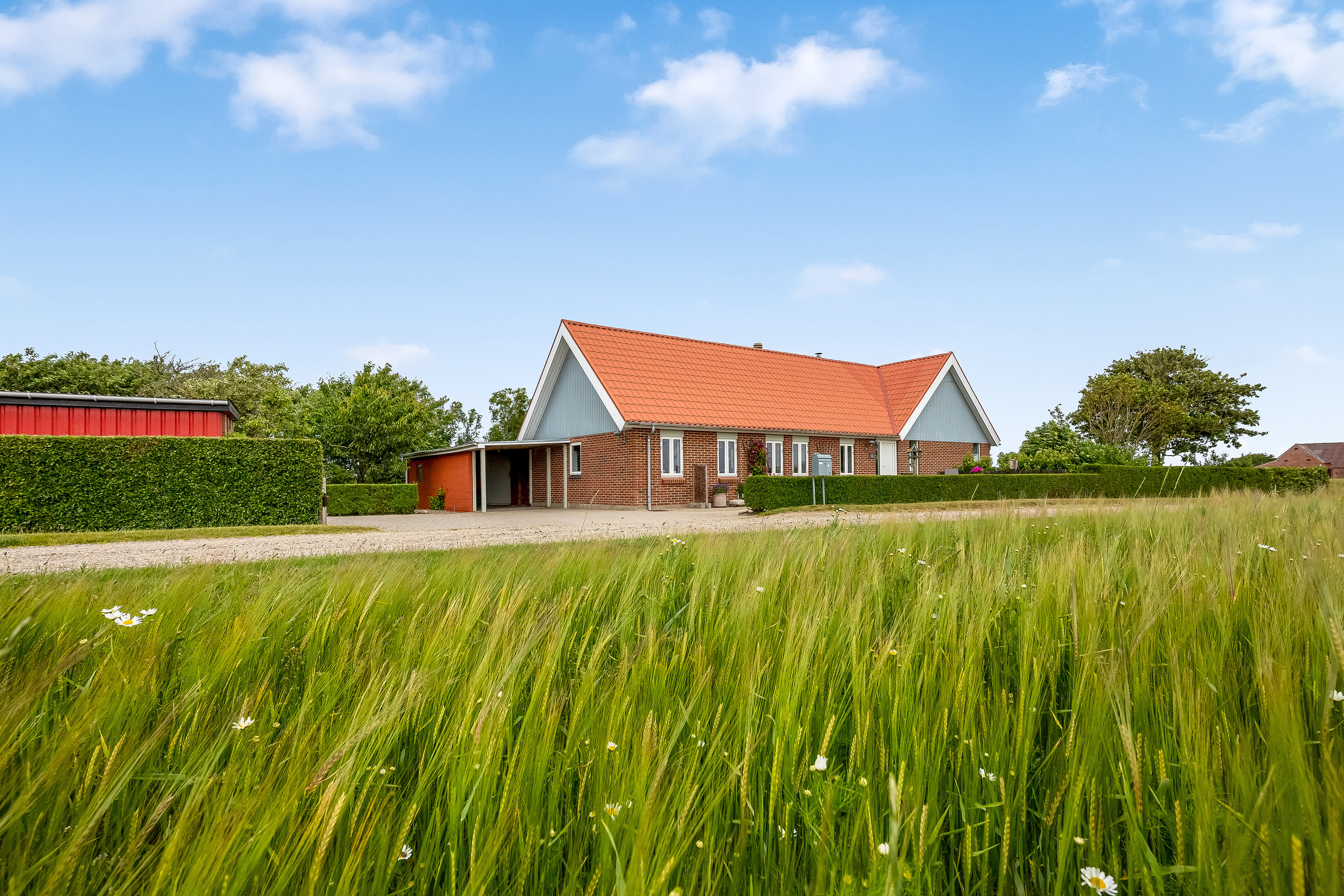 Fremhævet ejendommen billede i fuldskærmstilstand. Billede af Toelbjergvej 13, Hove, 7620 Lemvig