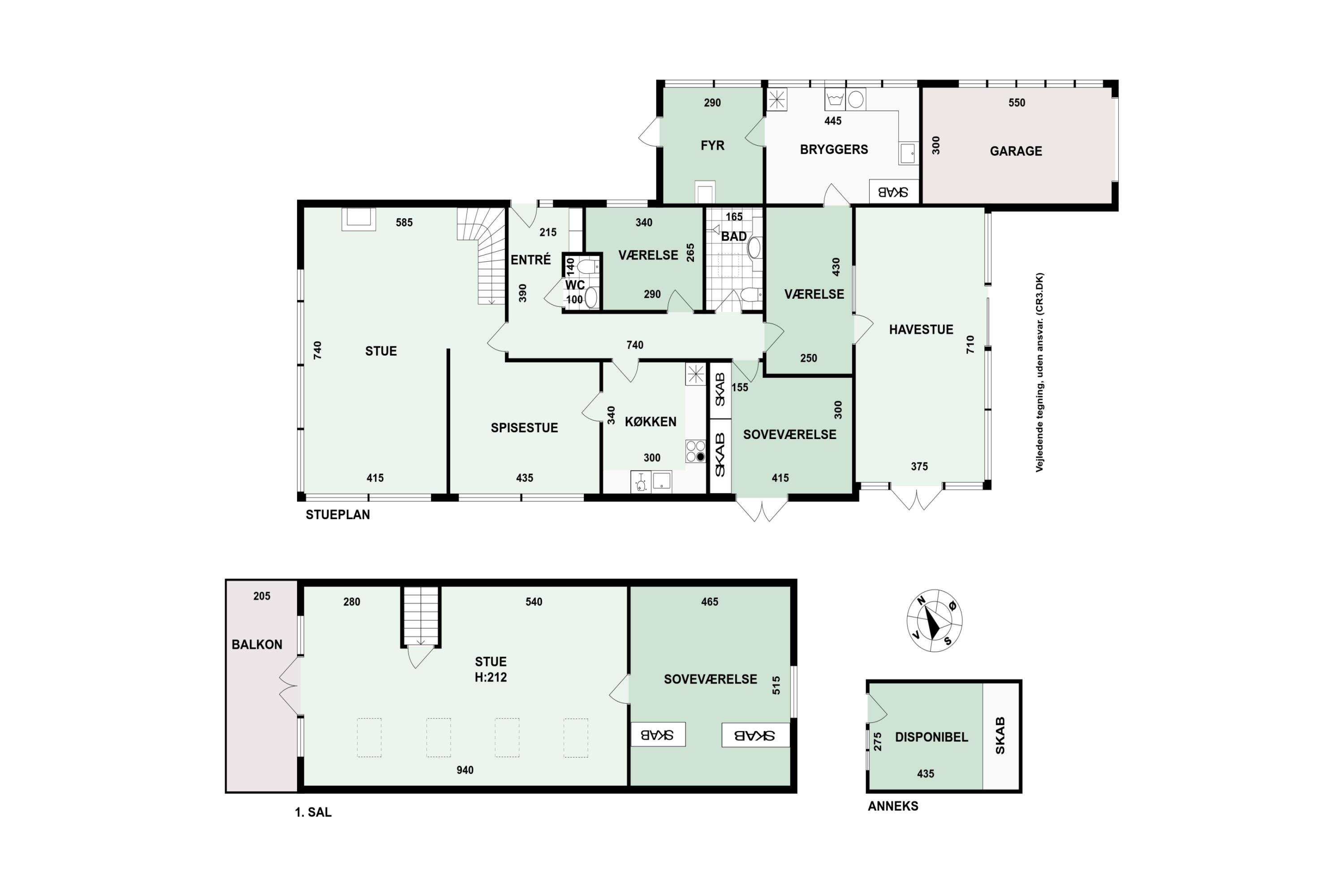 Plantegninger billede af Ibisvej 8, 3120 Dronningmølle