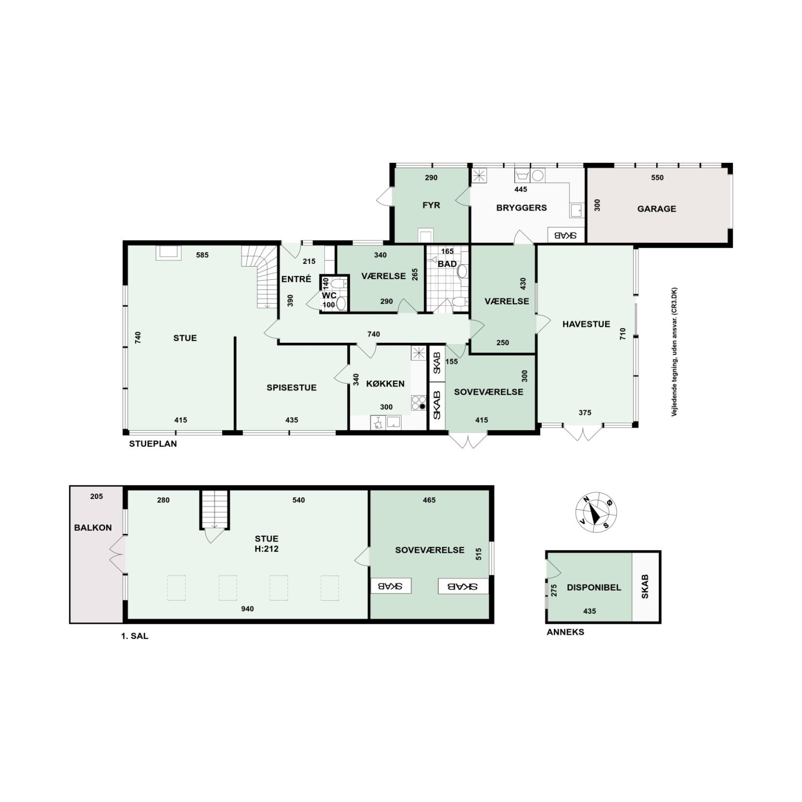 Plantegninger billede af Ibisvej 8, 3120 Dronningmølle