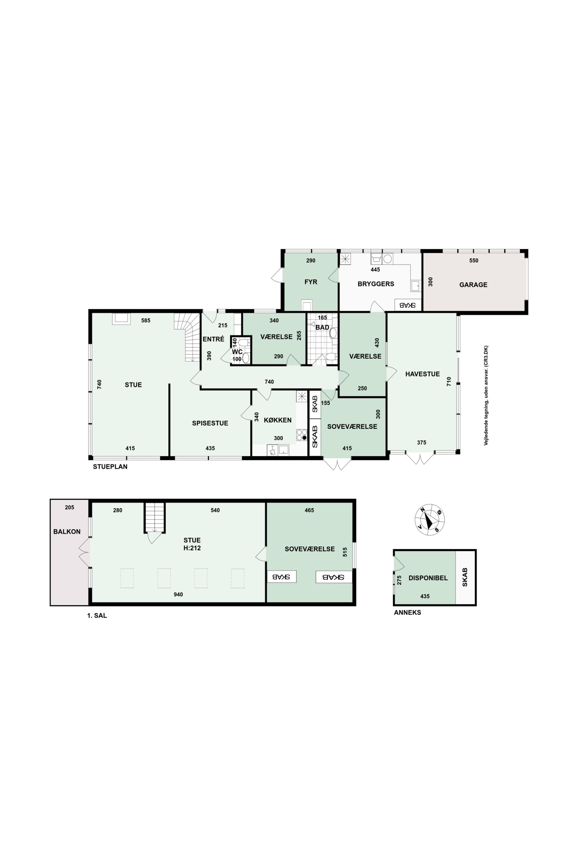 Plantegninger billede af Ibisvej 8, 3120 Dronningmølle