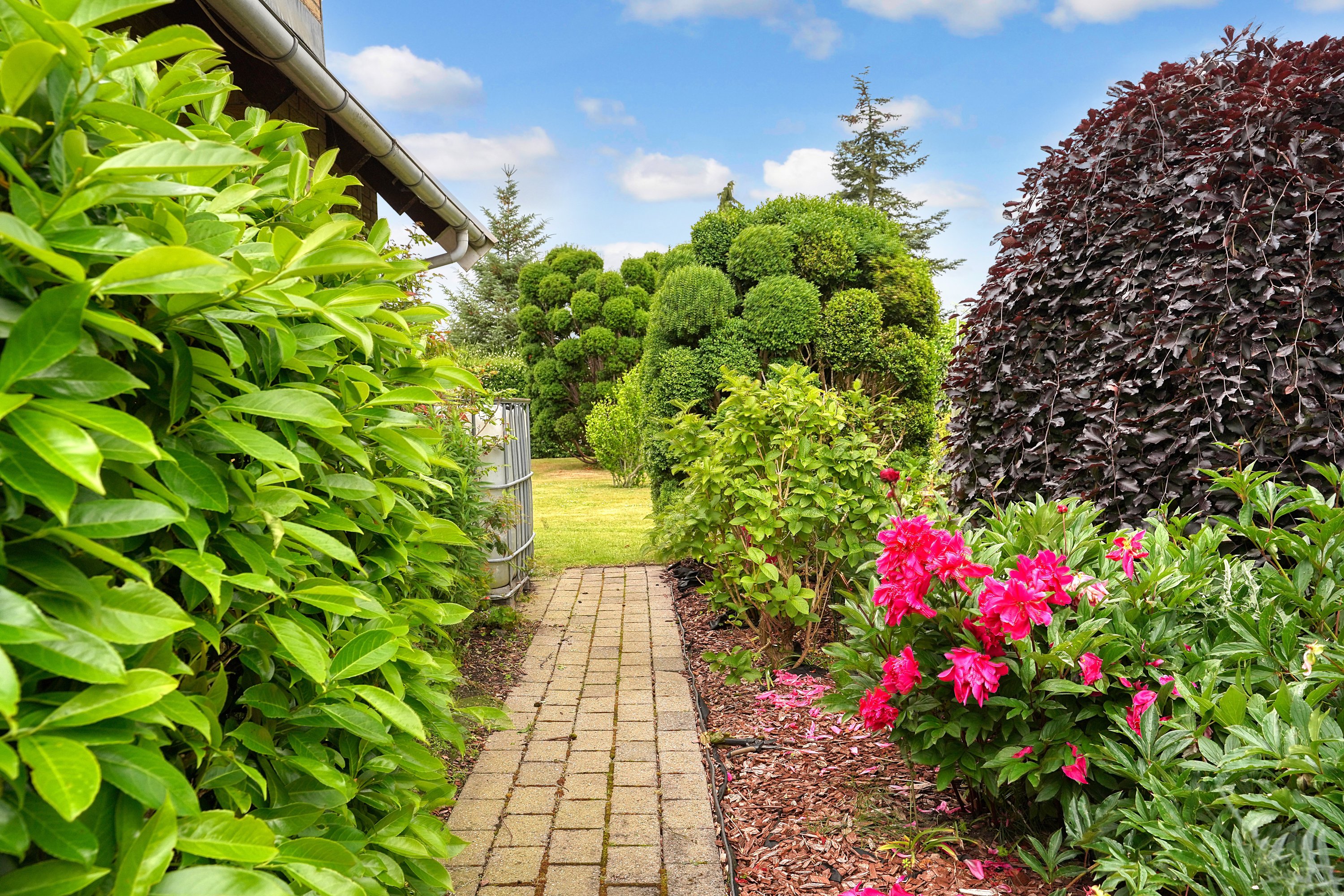 Fremhævet have billede i fuldskærmstilstand. Billede af Ibisvej 8, 3120 Dronningmølle