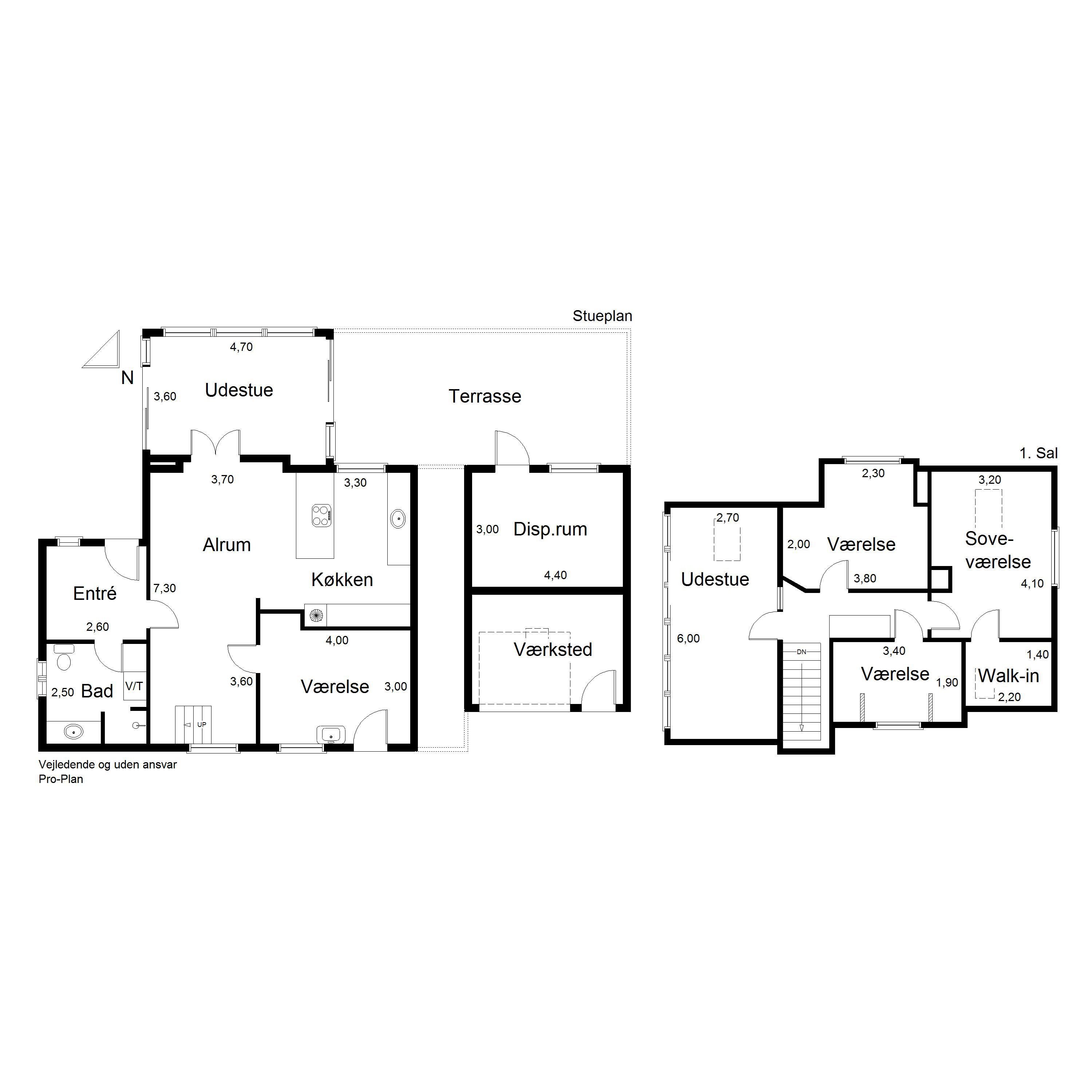 Plantegninger billede af Spøttrupvej 6, 8930 Randers NØ