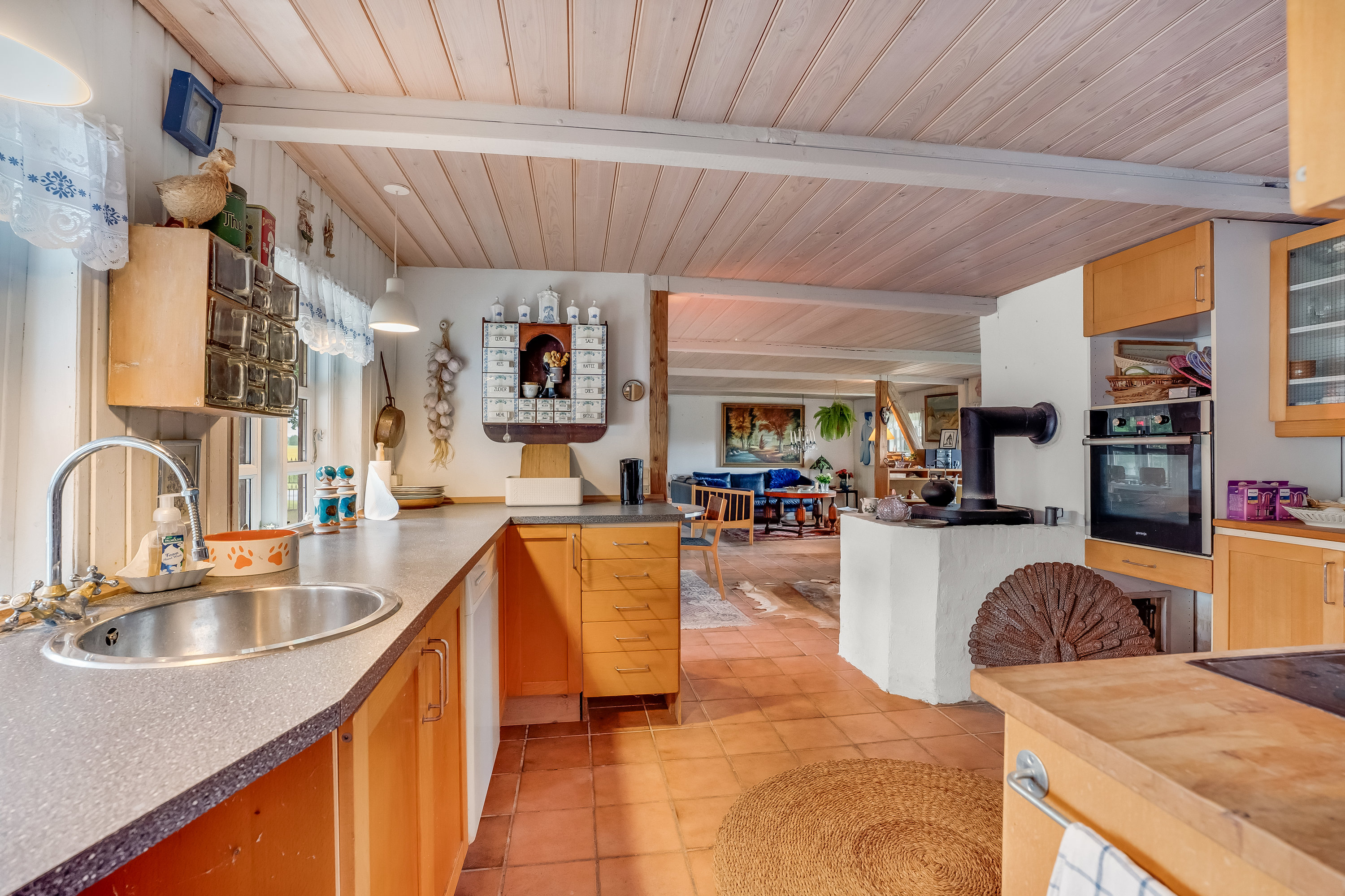 Fremhævet køkken billede i fuldskærmstilstand. Billede af Uglevejen 16, Vindeby, 4913 Horslunde