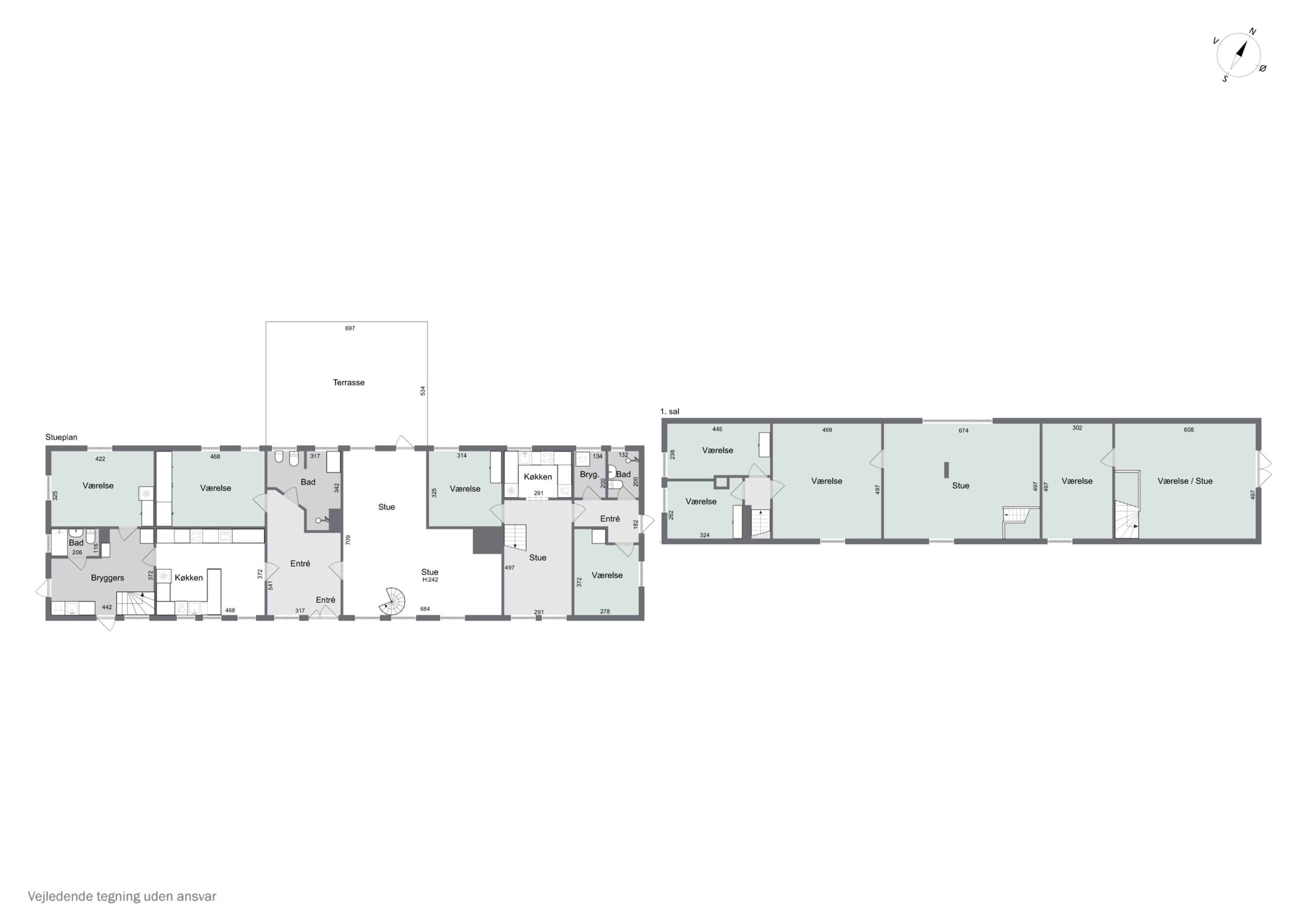 Plantegninger billede af Krogen 5, Lørup, 5750 Ringe