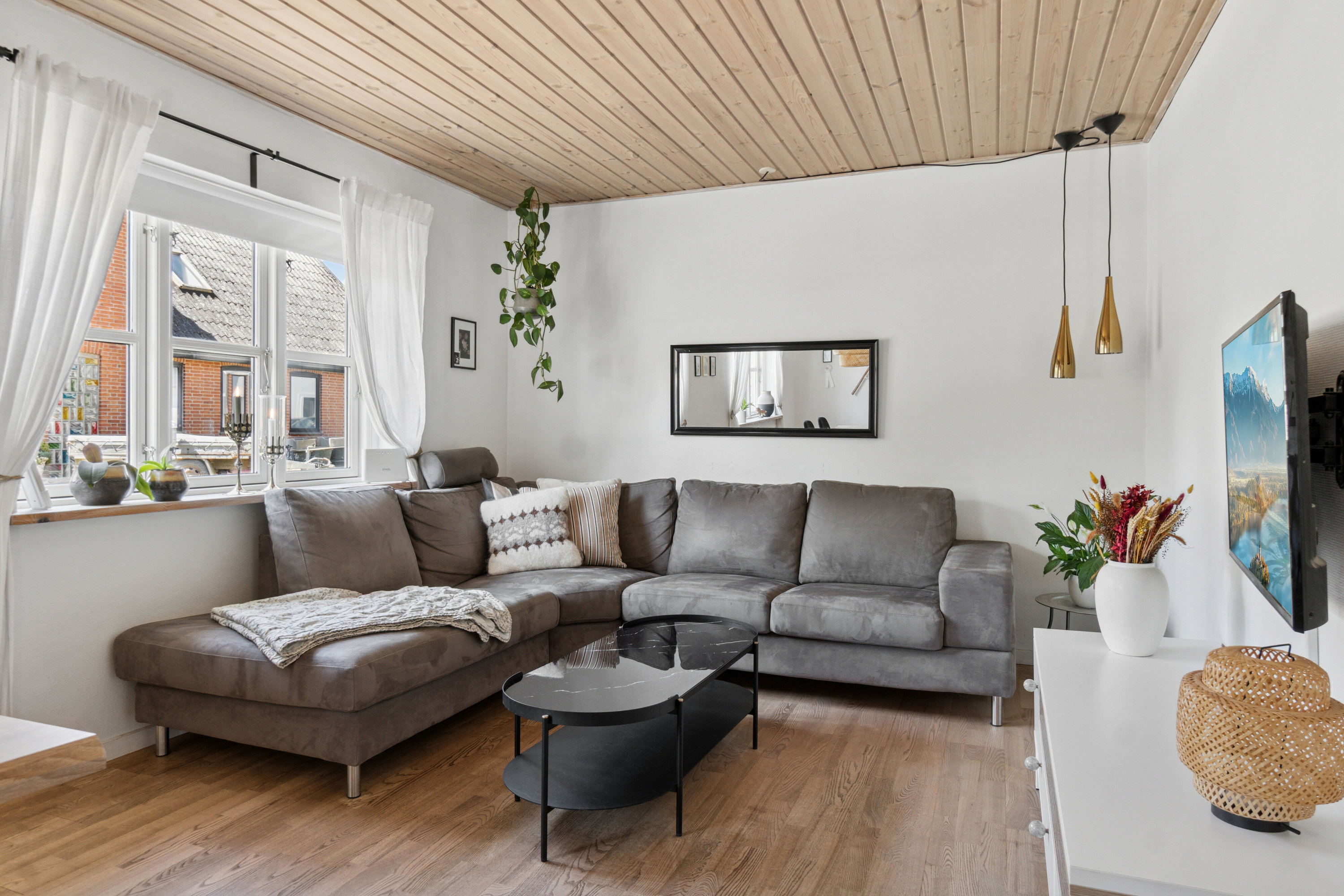 Fremhævet stue billede i fuldskærmstilstand. Billede af Bag Volden 4, 4241 Vemmelev