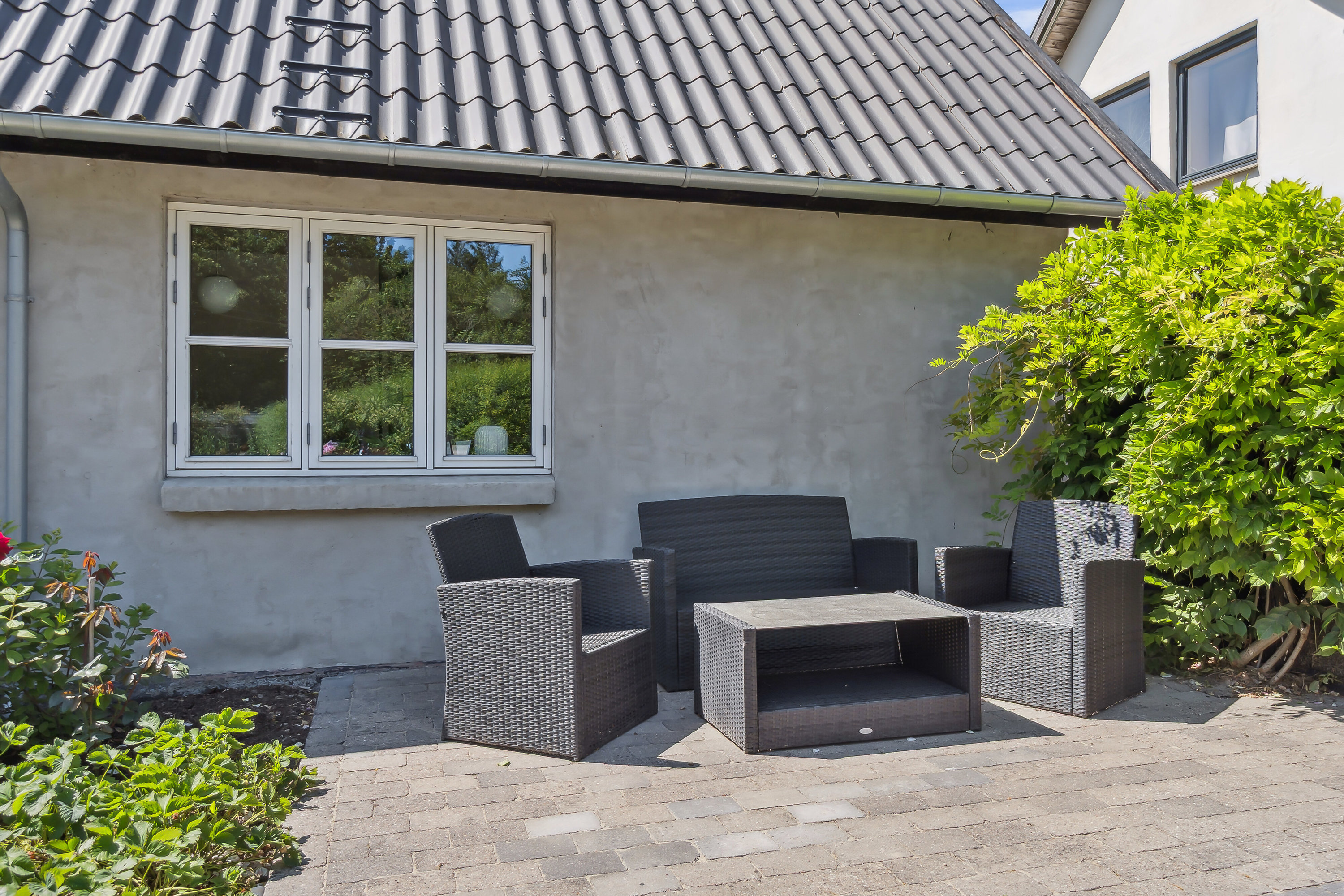 Fremhævet terrasse billede i fuldskærmstilstand. Billede af Bag Volden 4, 4241 Vemmelev