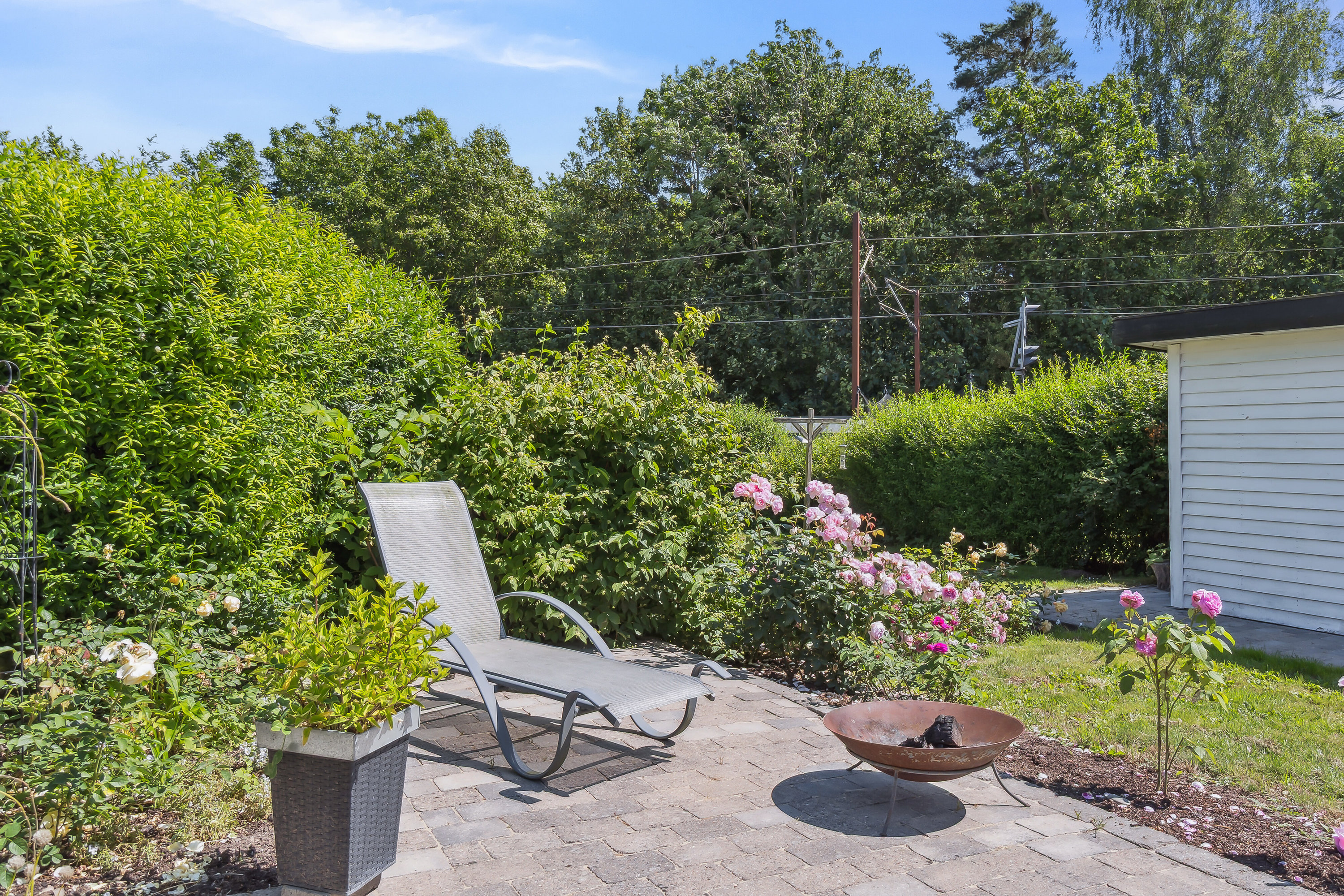 Fremhævet terrasse billede i fuldskærmstilstand. Billede af Bag Volden 4, 4241 Vemmelev