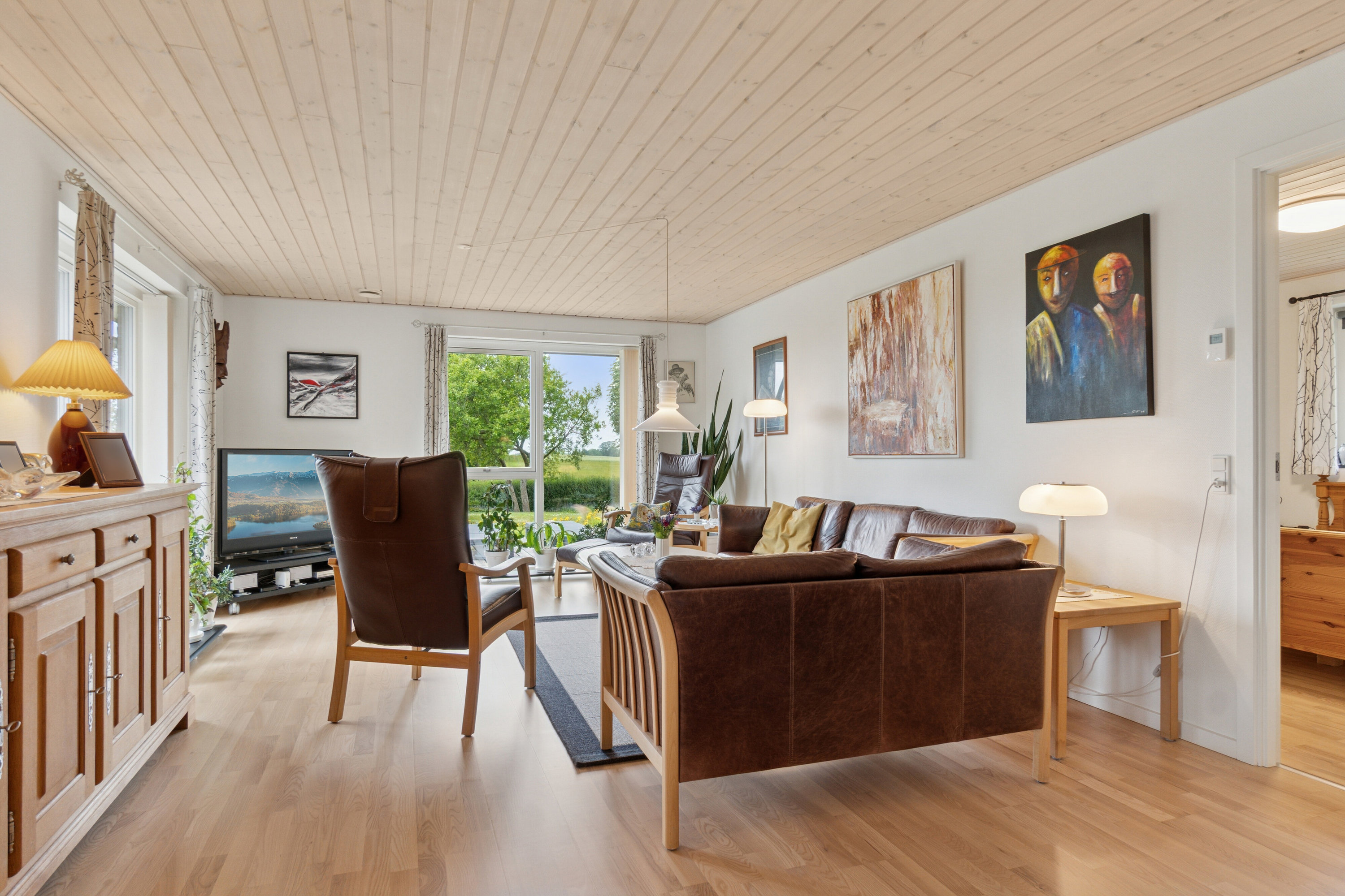 Fremhævet stue billede i fuldskærmstilstand. Billede af Fodbygade 27B, Fodby, 4700 Næstved