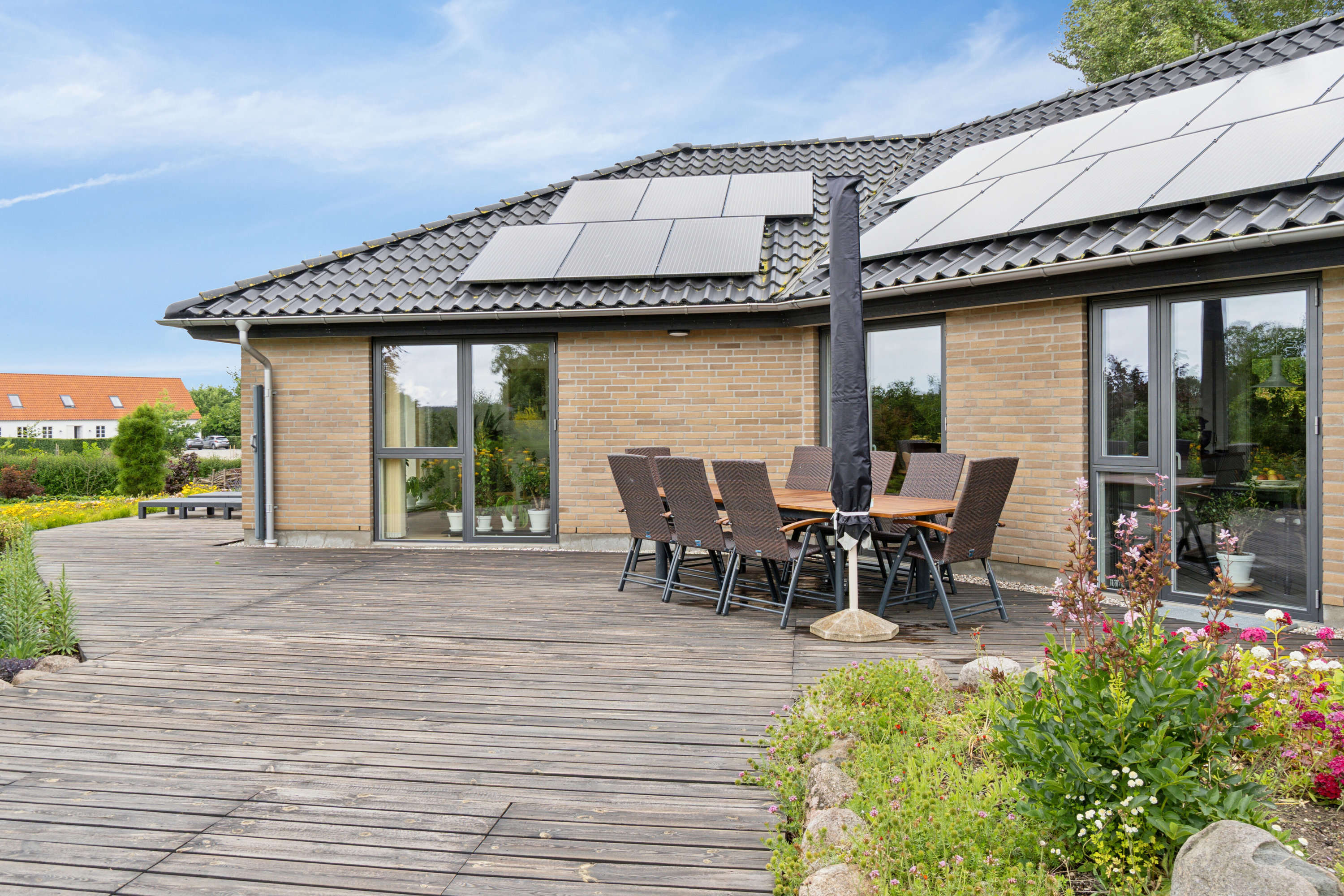 Miniaturebillede 2: terrasse. Billede af Fodbygade 27B, Fodby, 4700 Næstved