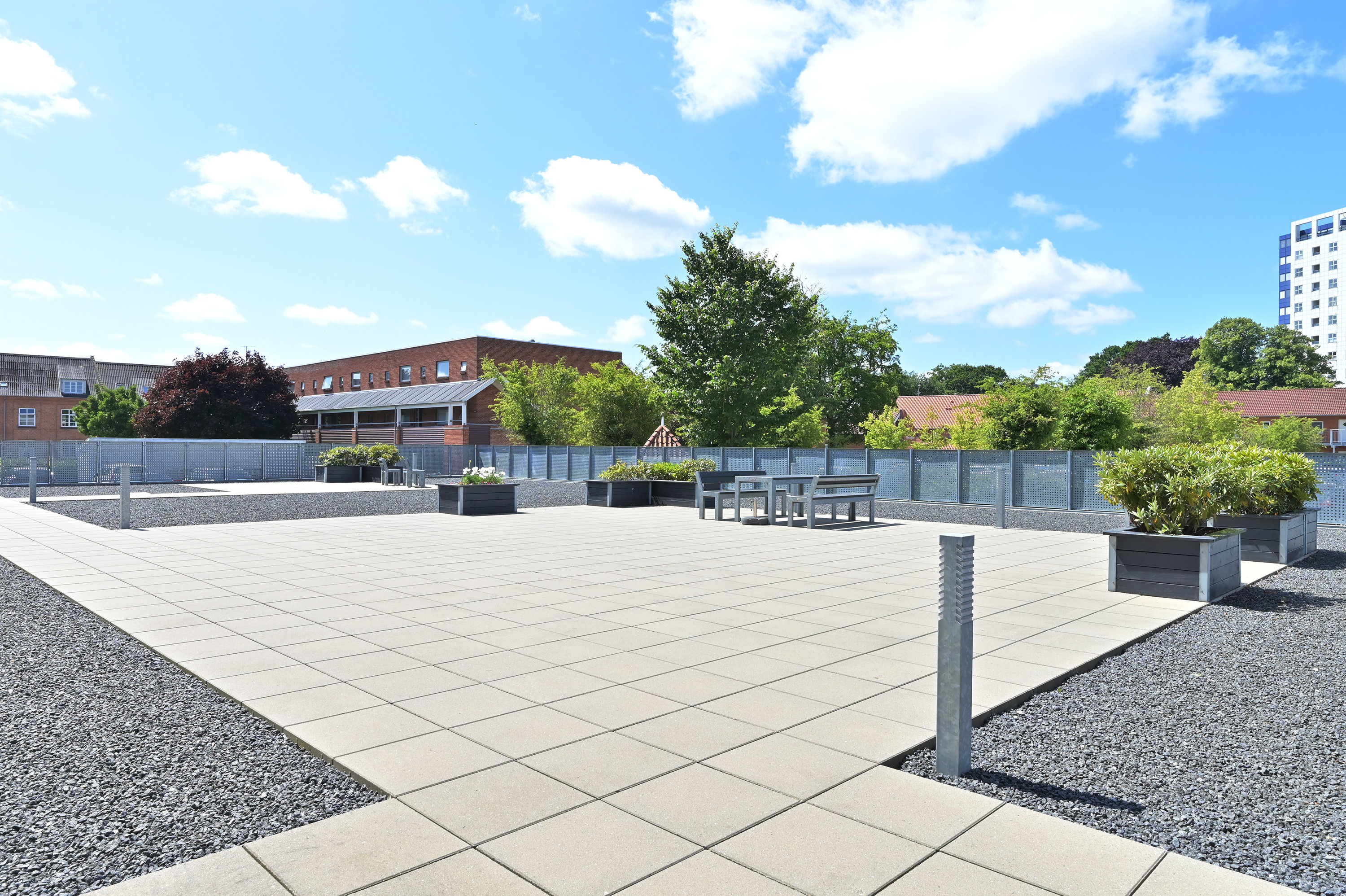 Fremhævet terrasse billede i fuldskærmstilstand. Billede af Jyllandsgade 4, 3. tv., 7400 Herning