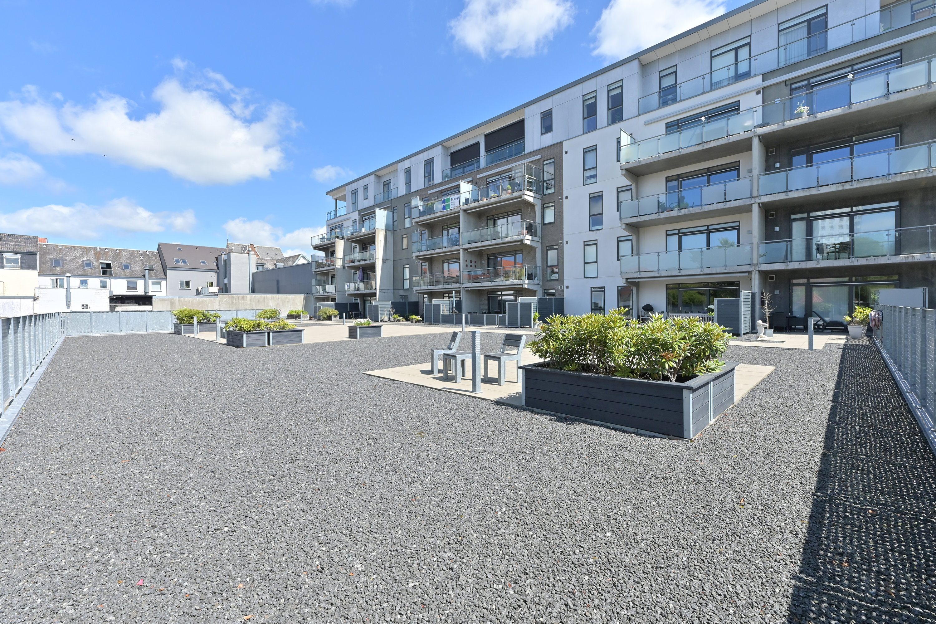 Fremhævet terrasse billede i fuldskærmstilstand. Billede af Jyllandsgade 4, 3. tv., 7400 Herning