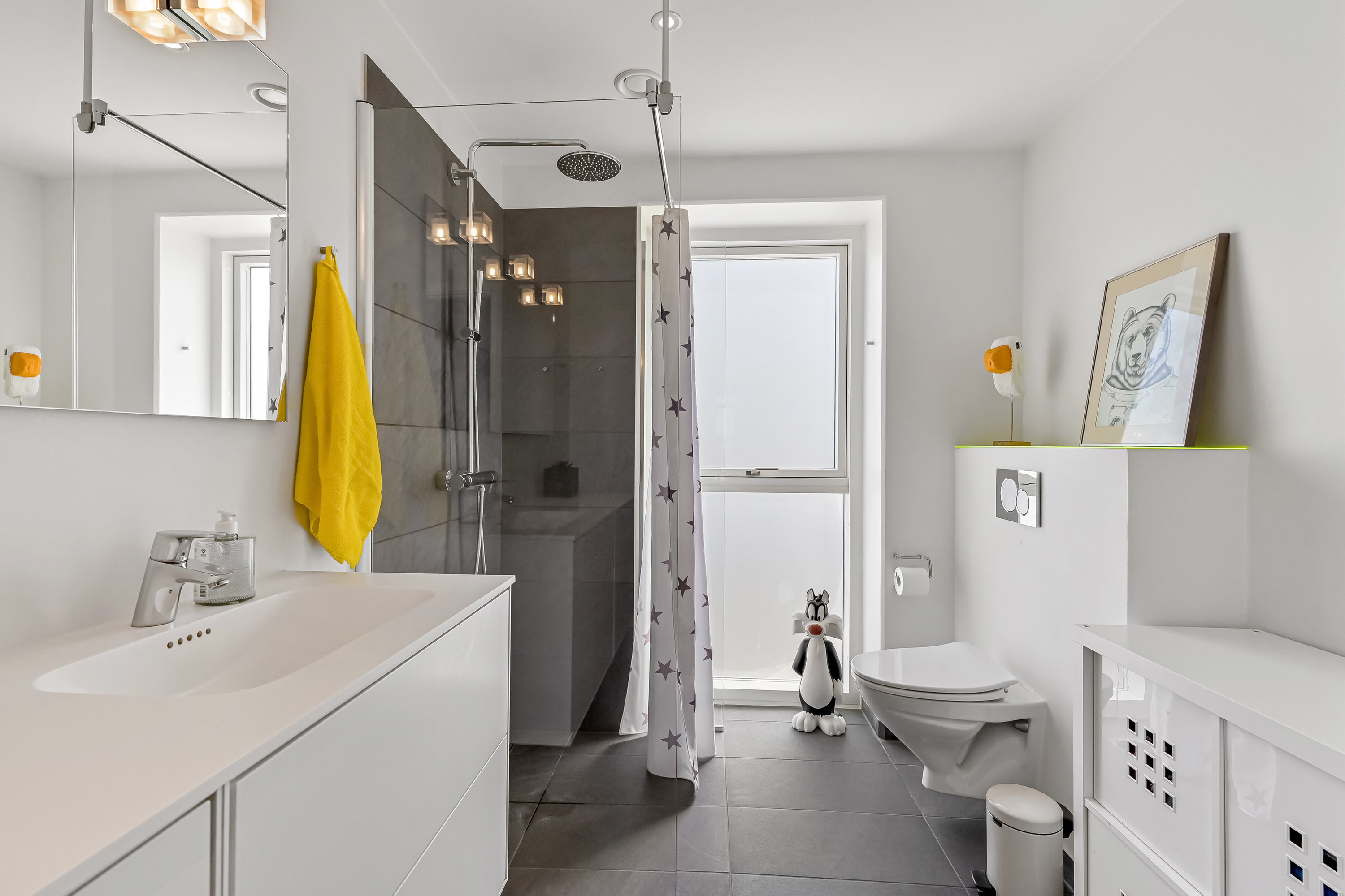 Fremhævet badeværelse billede i fuldskærmstilstand. Billede af Jyllandsgade 4, 3. tv., 7400 Herning