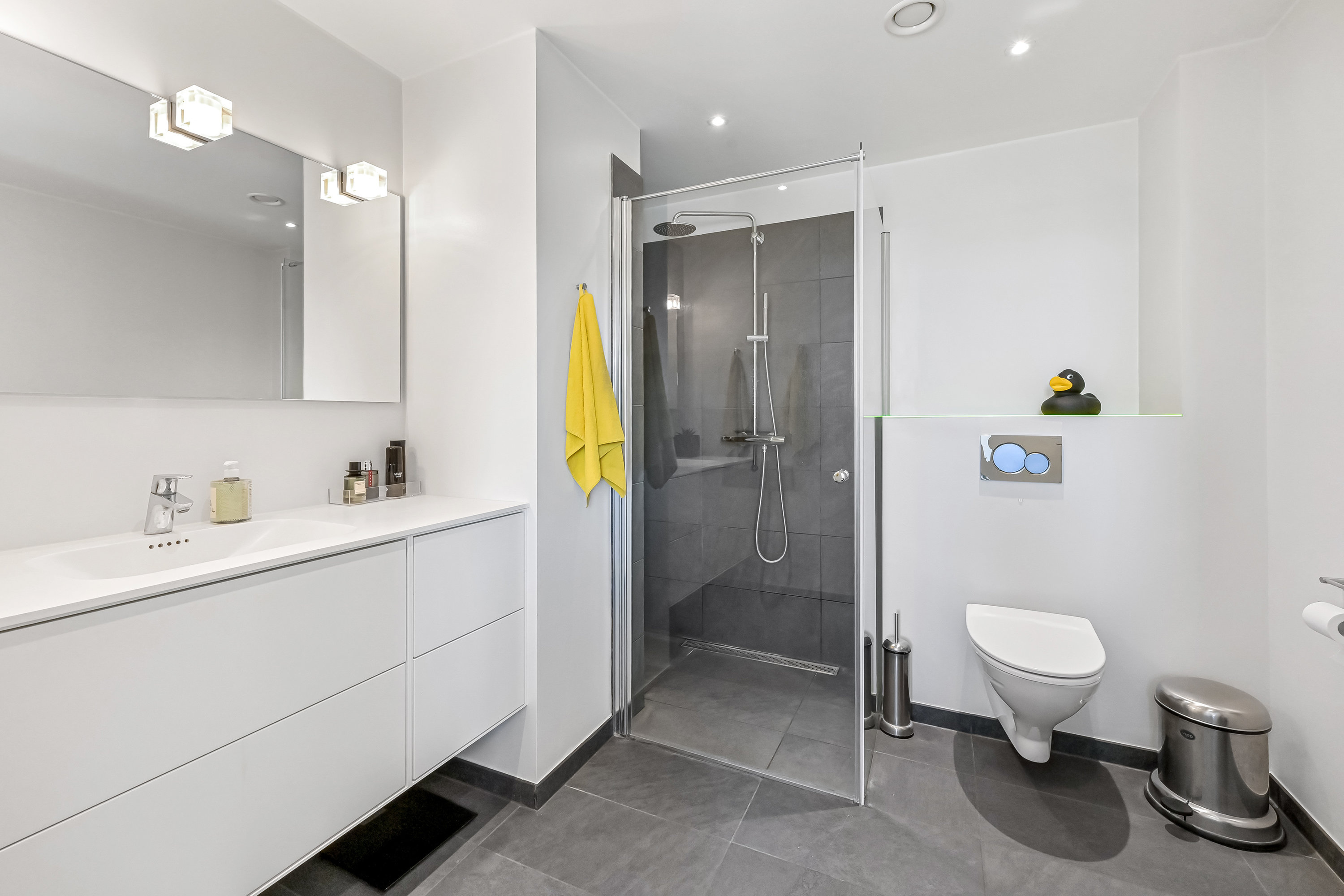 Fremhævet badeværelse billede i fuldskærmstilstand. Billede af Jyllandsgade 4, 3. tv., 7400 Herning