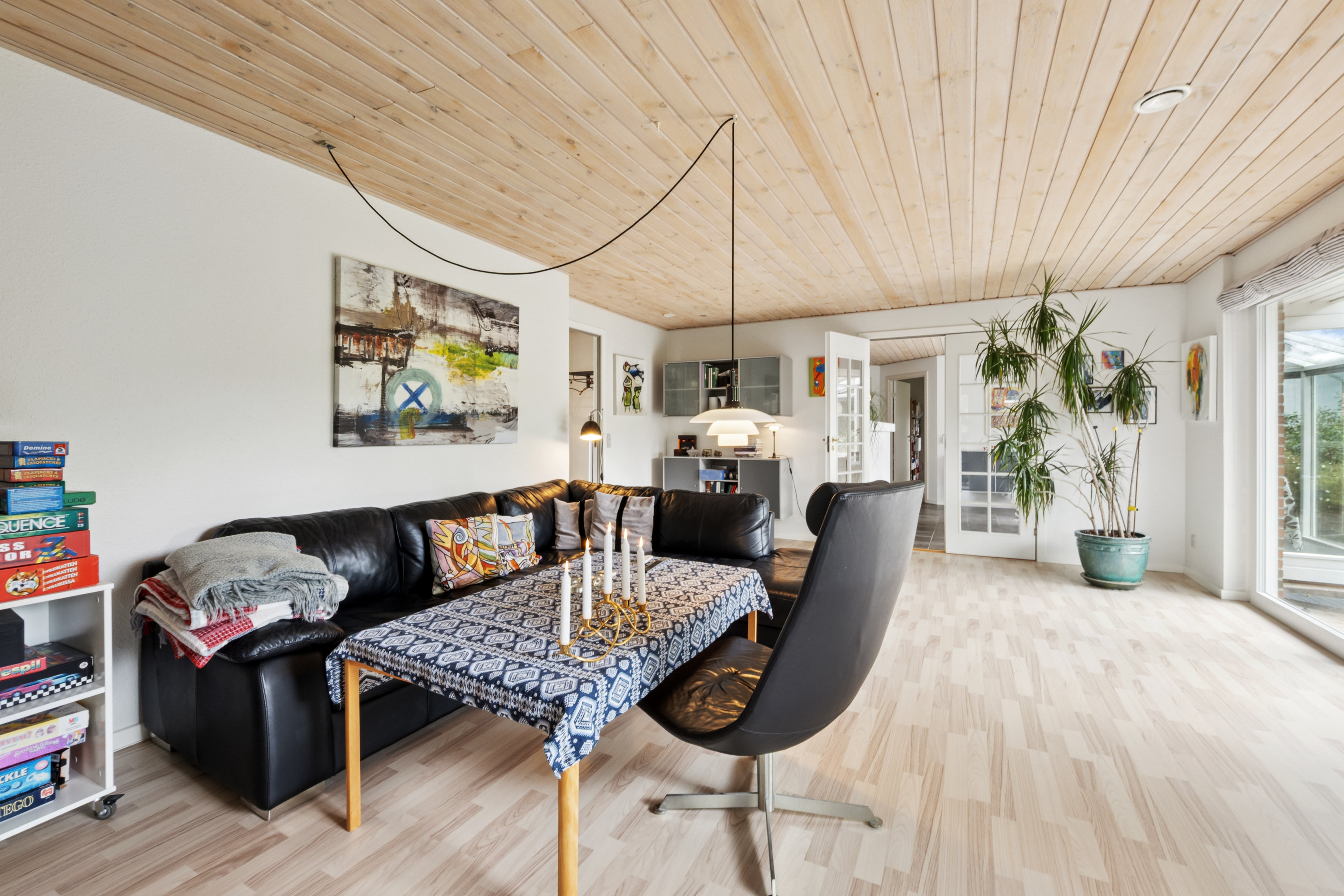 Fremhævet stue billede i fuldskærmstilstand. Billede af Gl. Århusvej 131C, 8800 Viborg