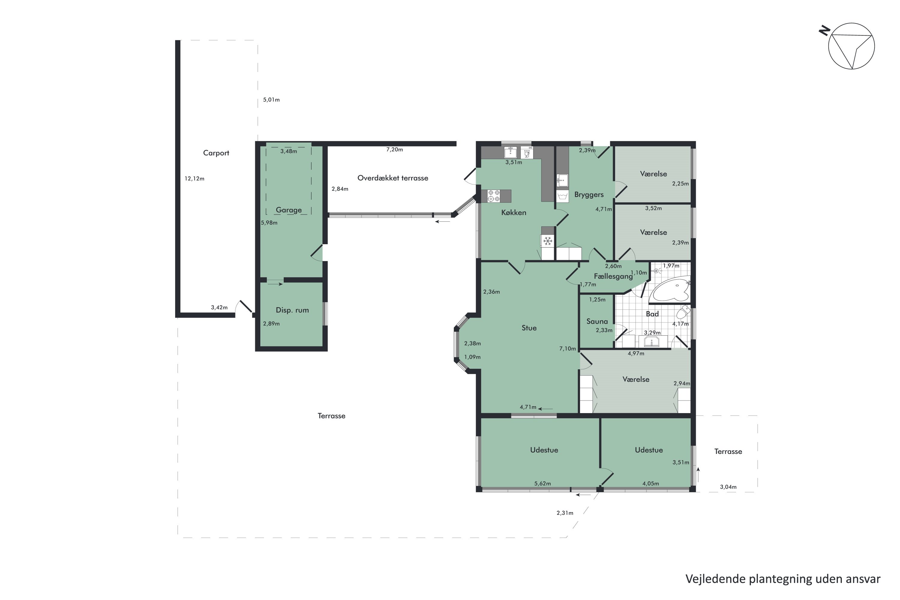 Plantegninger billede af Tjørnevænget 17, 7800 Skive