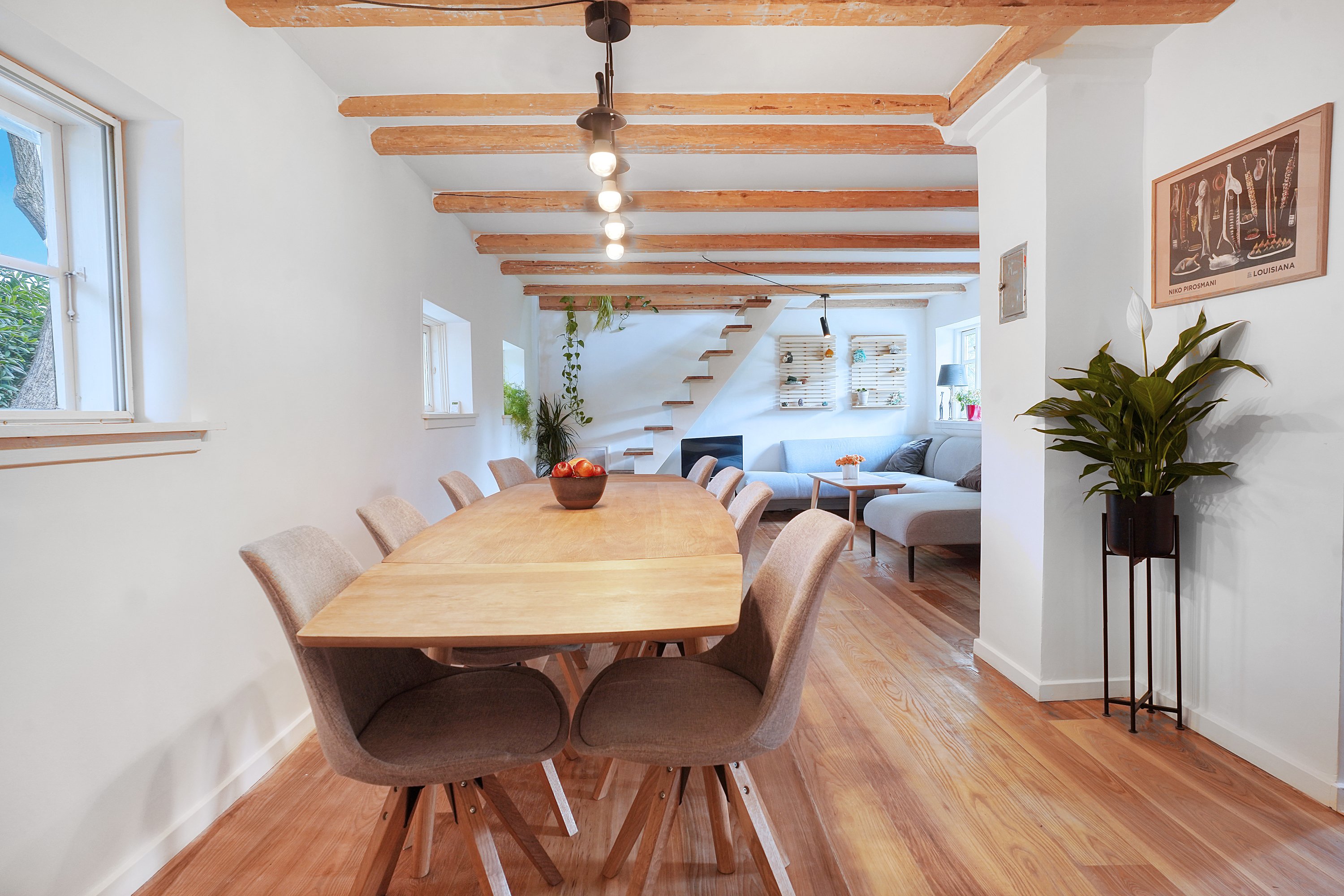 Fremhævet spisestue billede i fuldskærmstilstand. Billede af Høje Lønholt 12A, Lønholt, 3480 Fredensborg