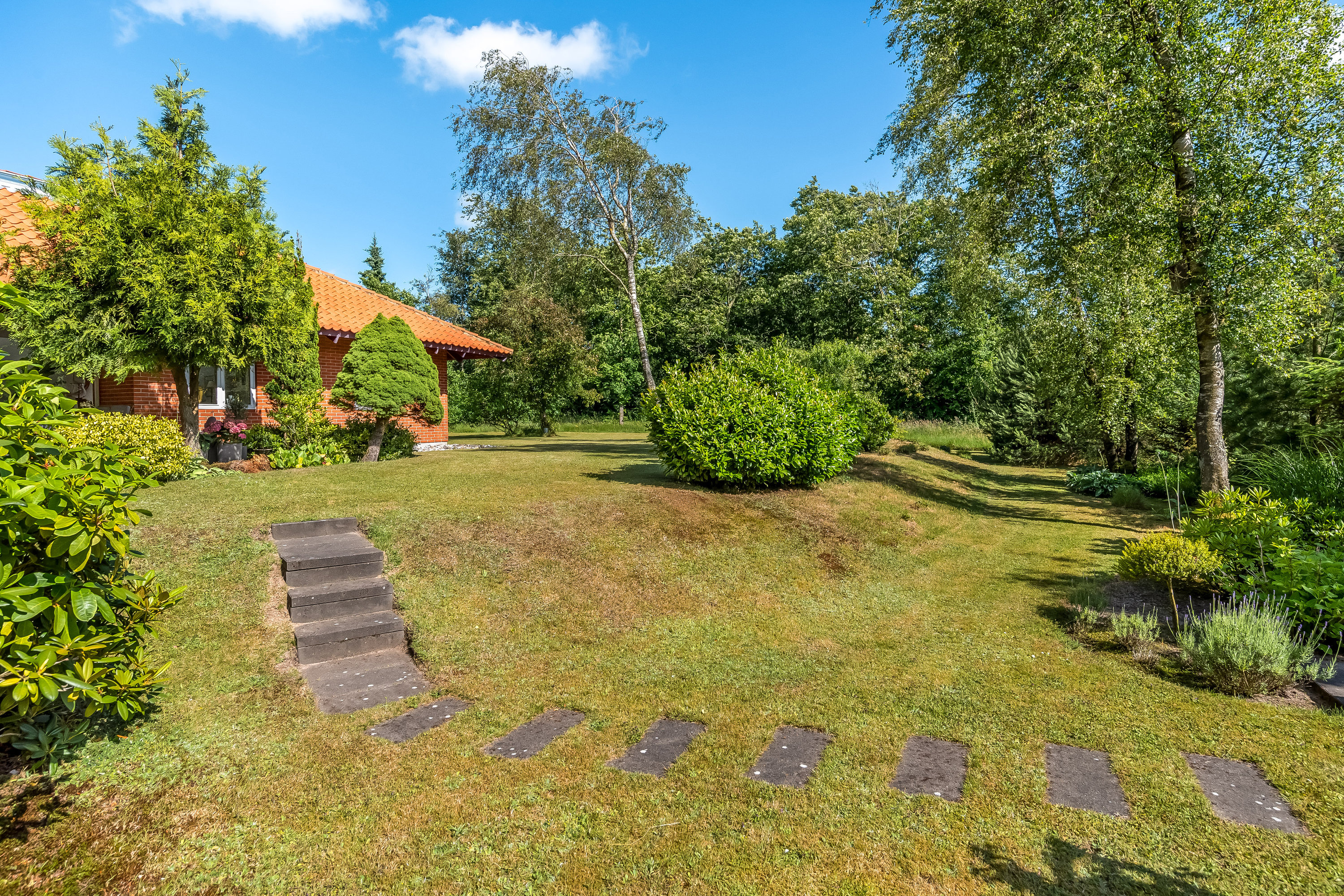 Fremhævet have billede i fuldskærmstilstand. Billede af Lilleåvej 5, Råsted, 7500 Holstebro