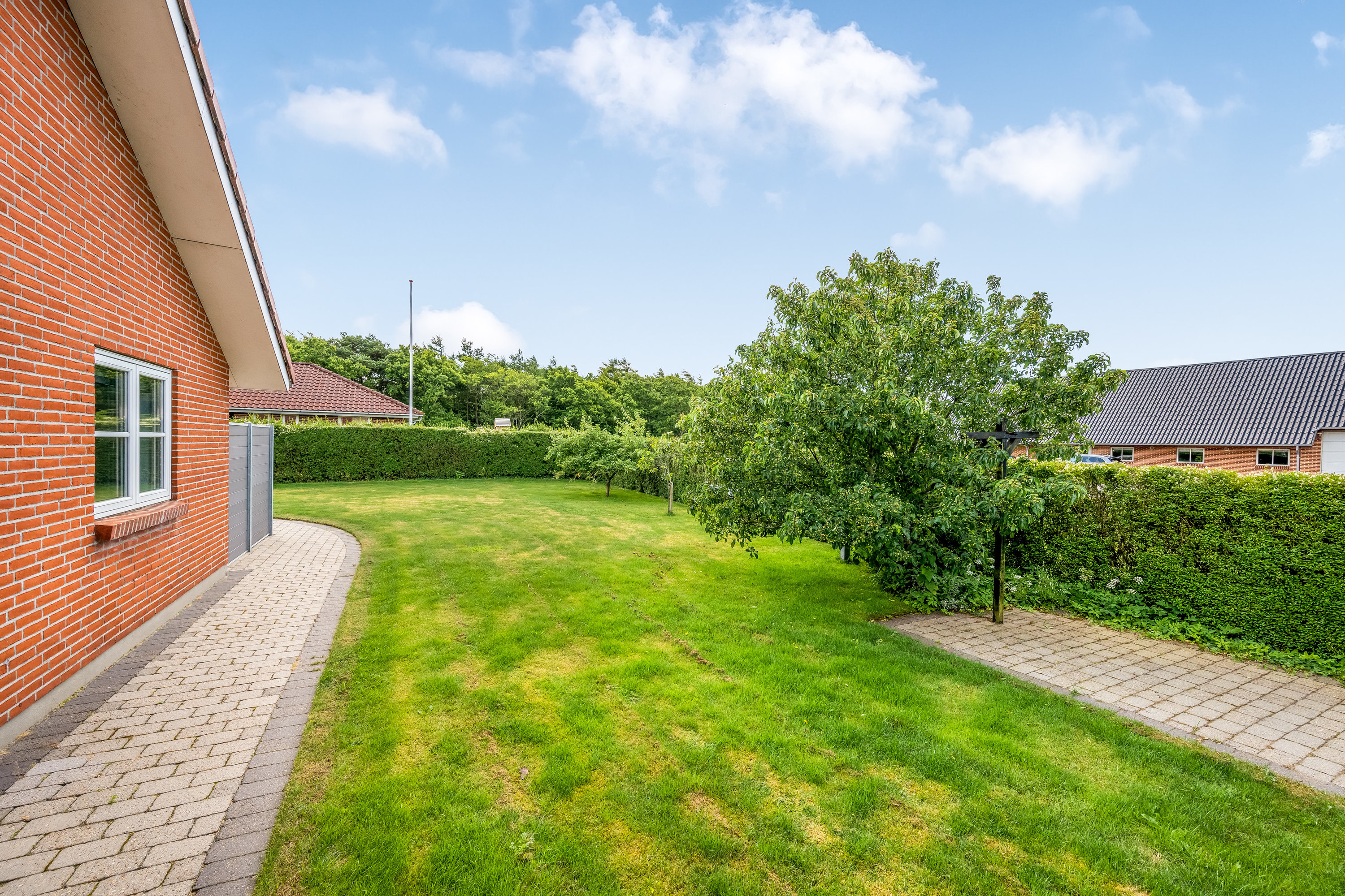 Fremhævet have billede i fuldskærmstilstand. Billede af Oldagervænget 22, 6900 Skjern