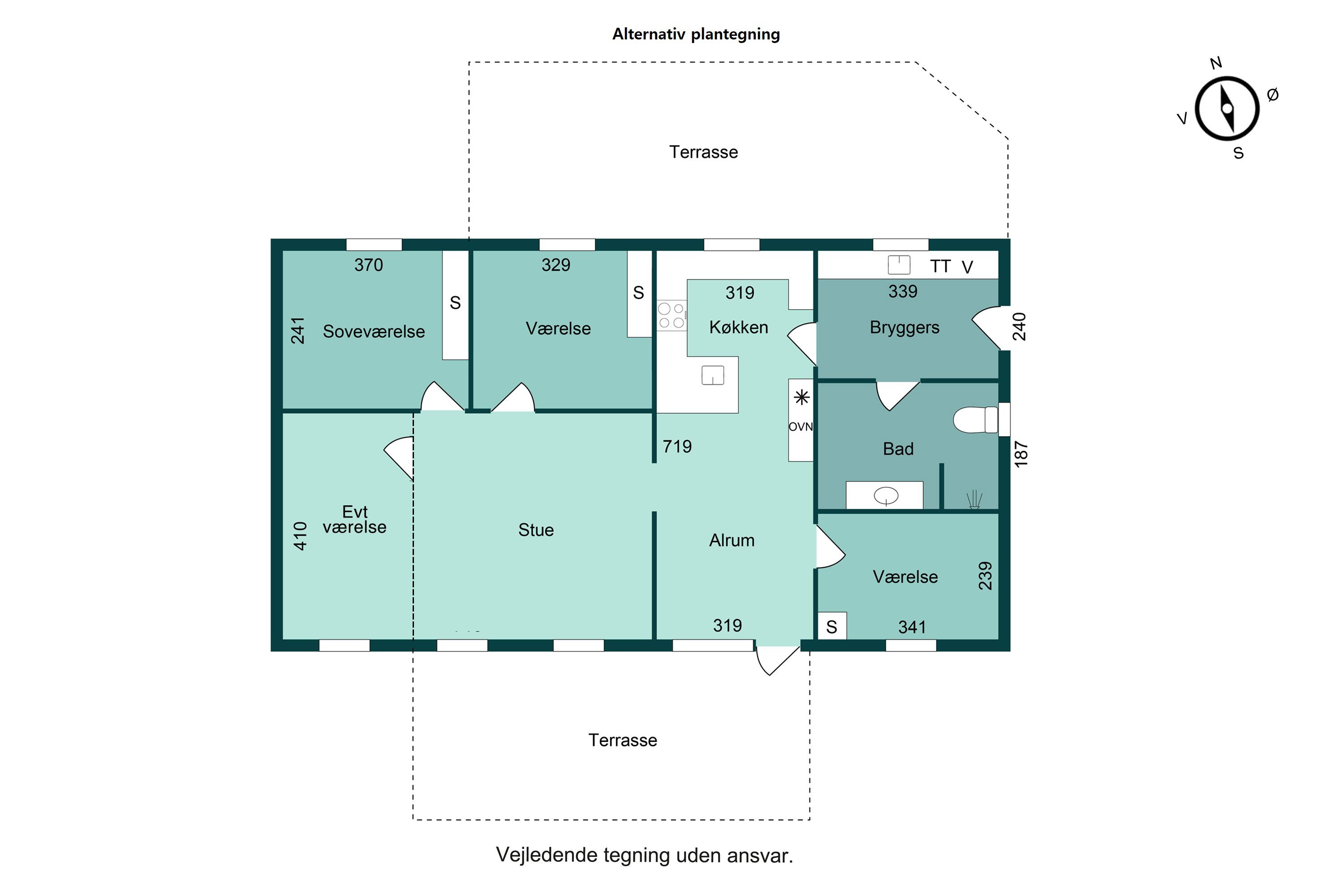 Plantegninger billede af Hørupvej 1B, Hørup, 7300 Jelling