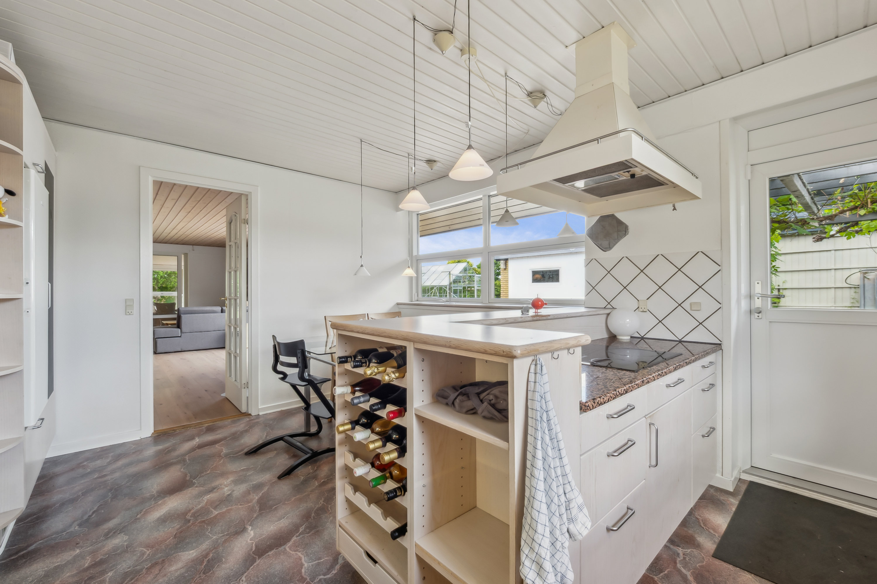 Fremhævet køkken billede i fuldskærmstilstand. Billede af Tjørnevænget 17, 7800 Skive