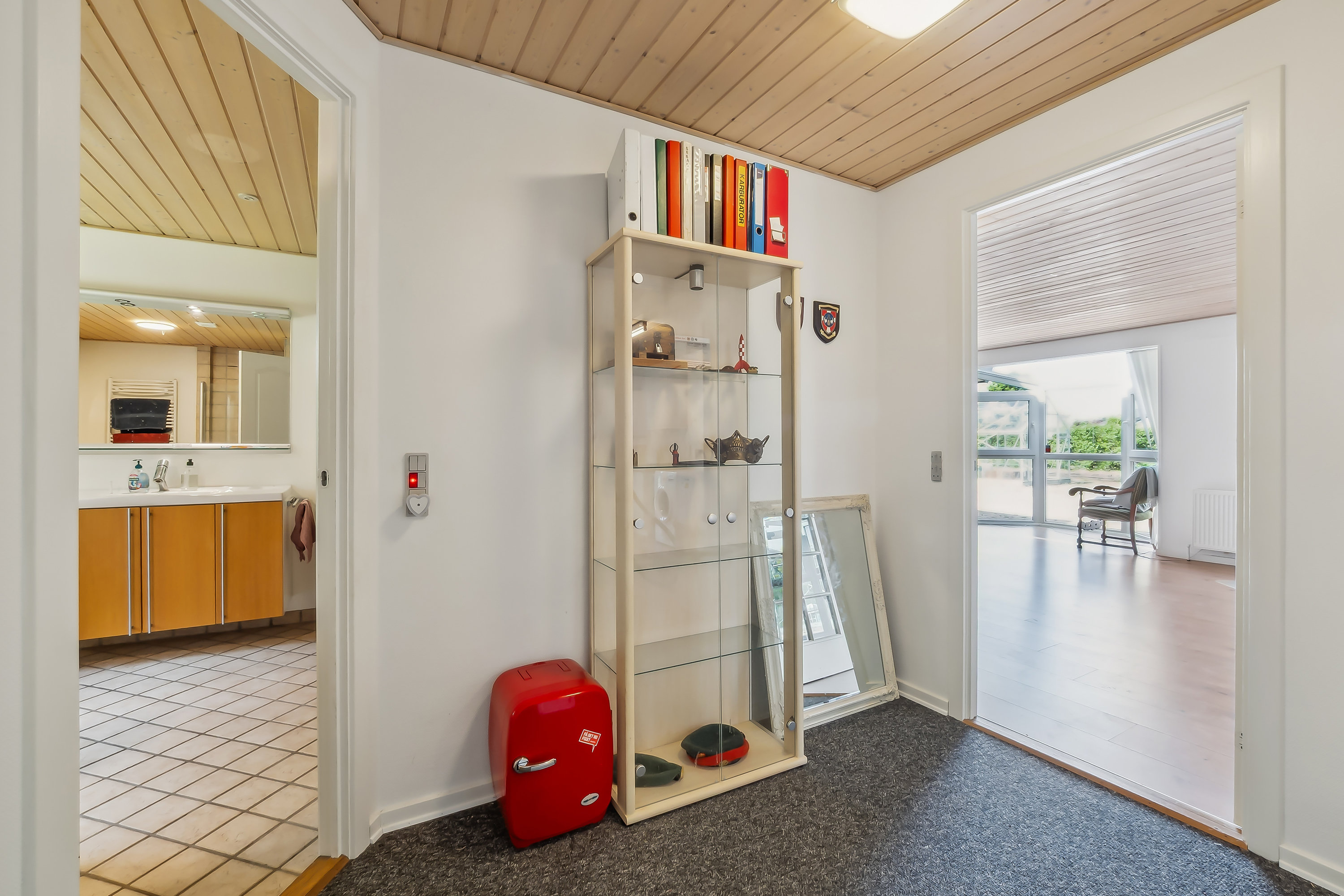 Fremhævet badeværelse billede i fuldskærmstilstand. Billede af Tjørnevænget 17, 7800 Skive