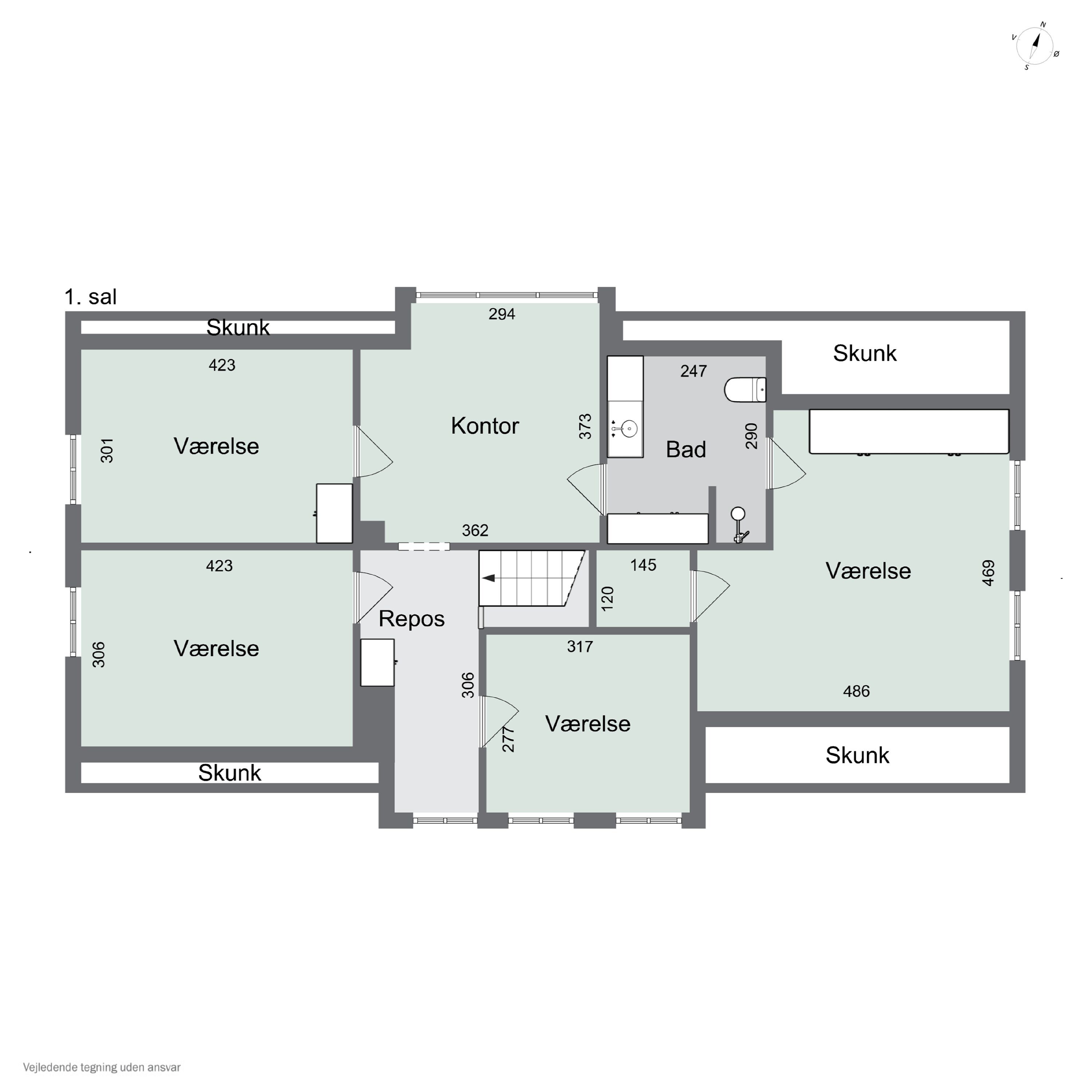 Plantegninger billede af Svinøvestervej 30, 4750 Lundby