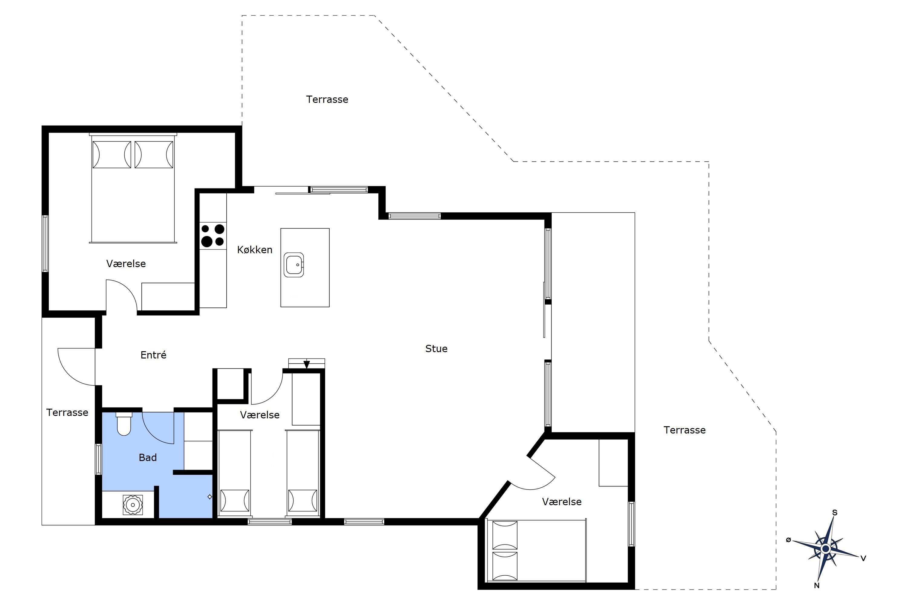 Plantegninger billede af Chr Christensensvej 9, Kysing Næs, 8300 Odder