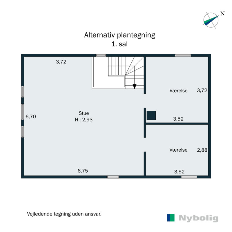 Plantegninger billede af Rosensgade 89C, 8300 Odder