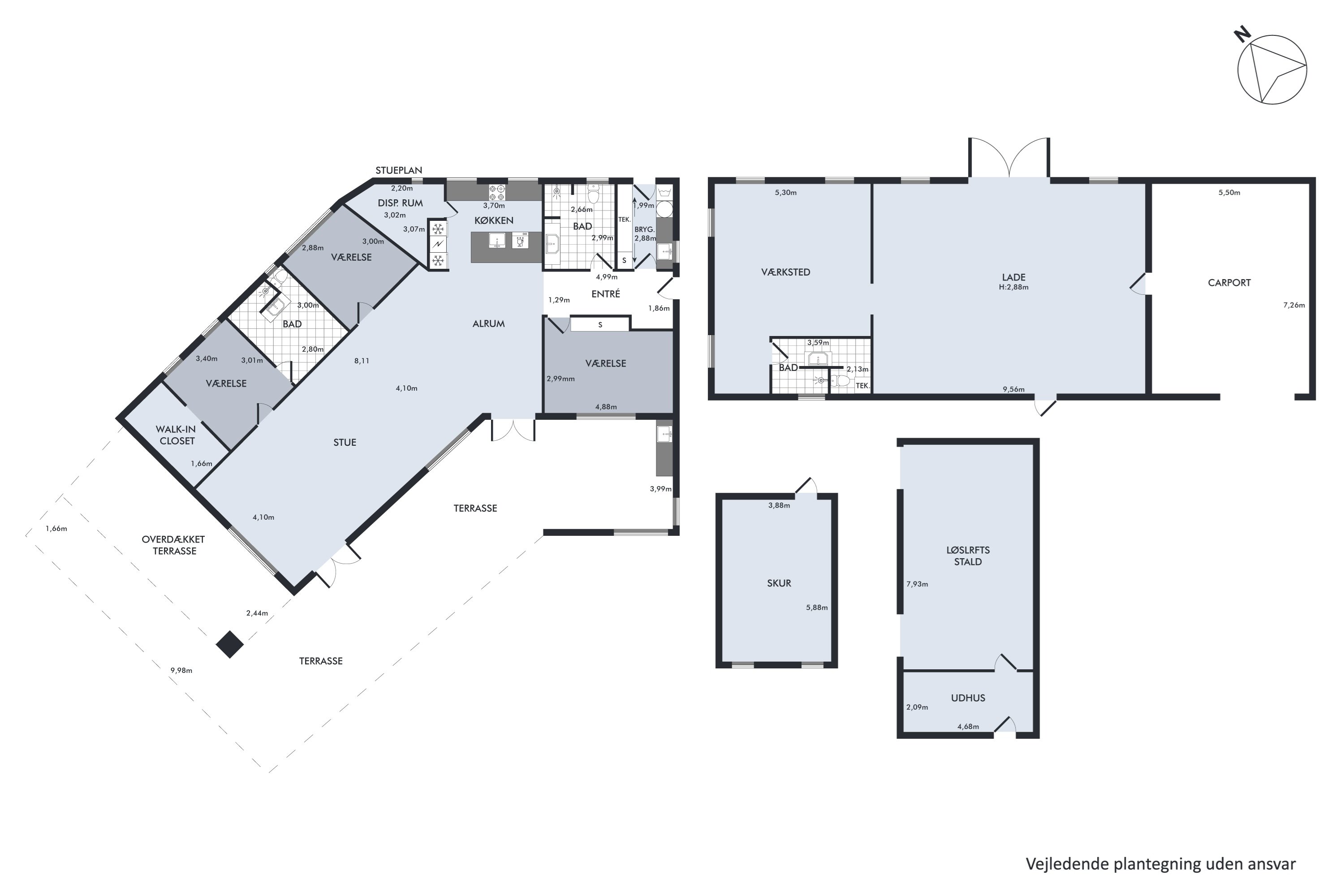 Plantegninger billede af Stevnsvej 146, 4671 Strøby
