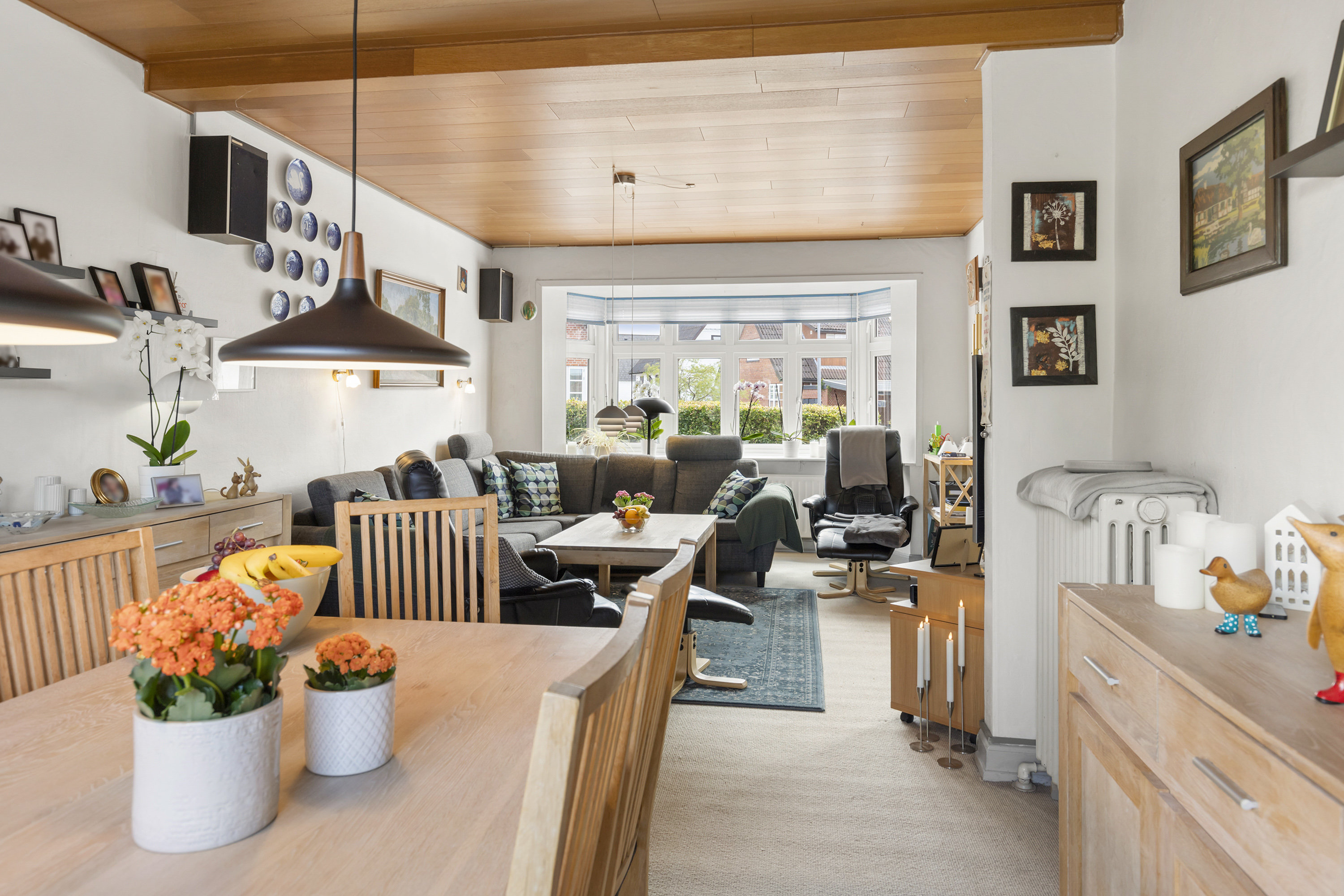 Fremhævet stue billede i fuldskærmstilstand. Billede af Stejlmosevej 14, 9600 Aars