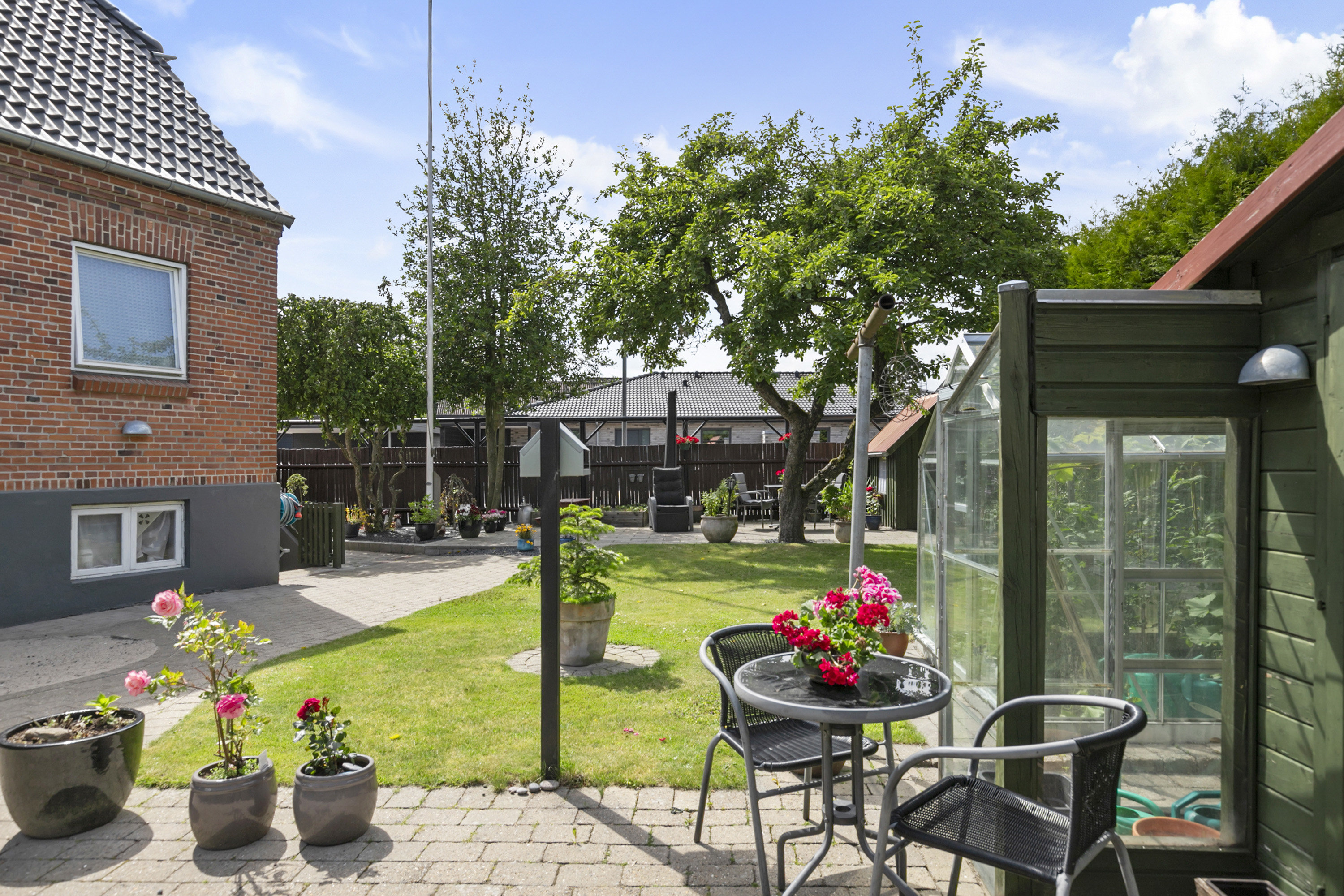 Fremhævet terrasse billede i fuldskærmstilstand. Billede af Stejlmosevej 14, 9600 Aars