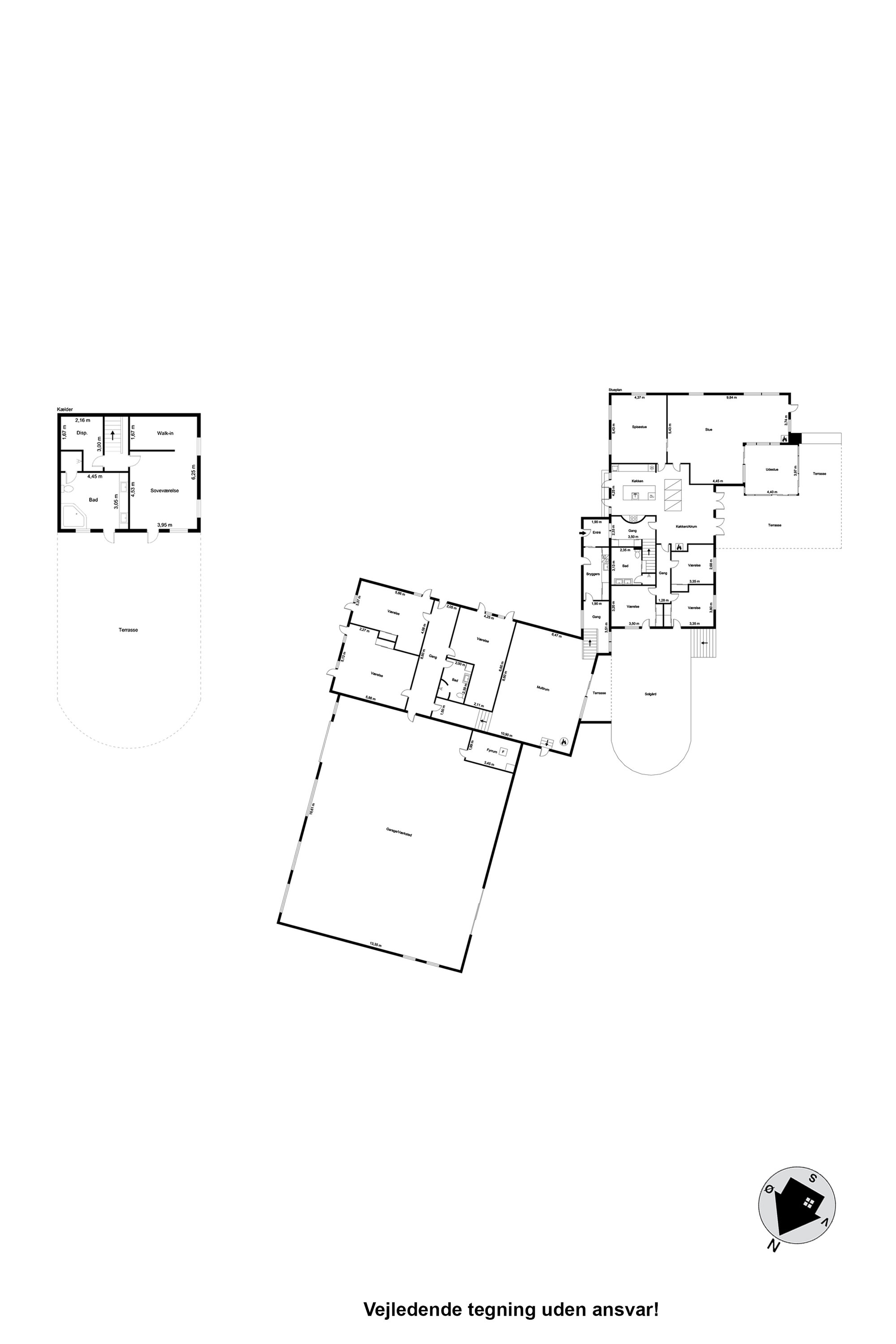Plantegninger billede af Gamborgvej 8, Havbro, 9600 Aars