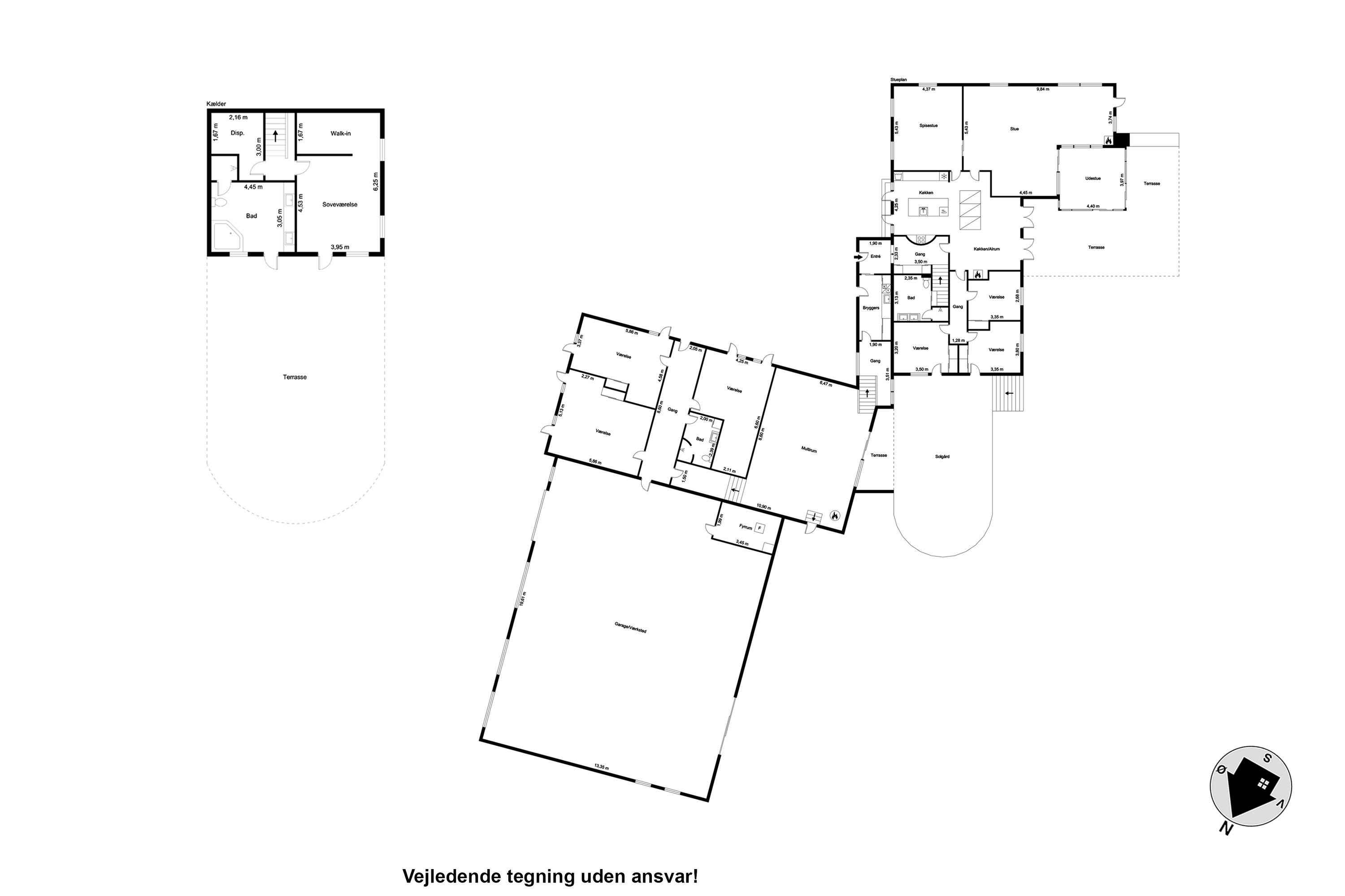 Plantegninger billede af Gamborgvej 8, Havbro, 9600 Aars