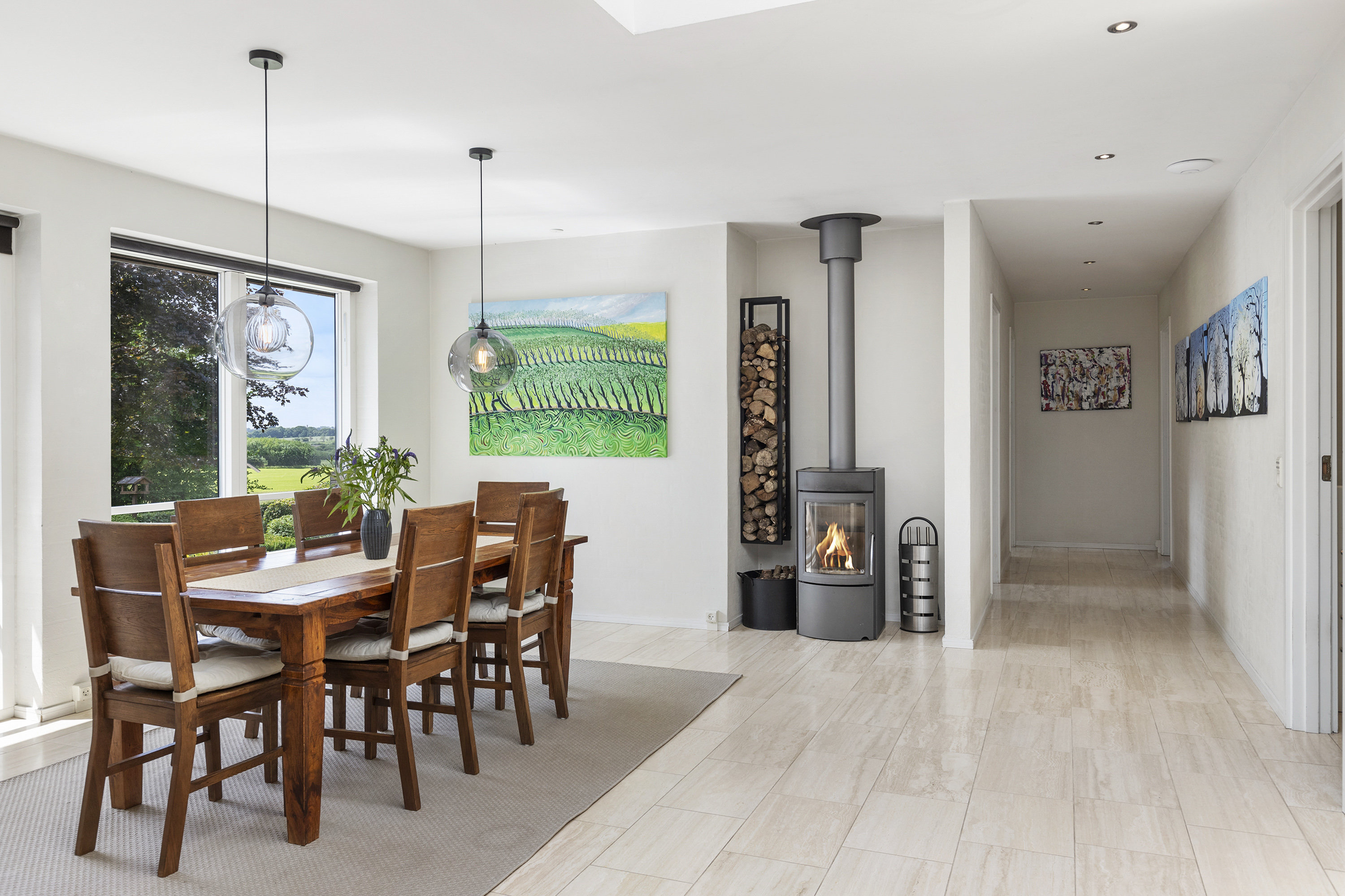 Fremhævet spisestue billede i fuldskærmstilstand. Billede af Gamborgvej 8, Havbro, 9600 Aars